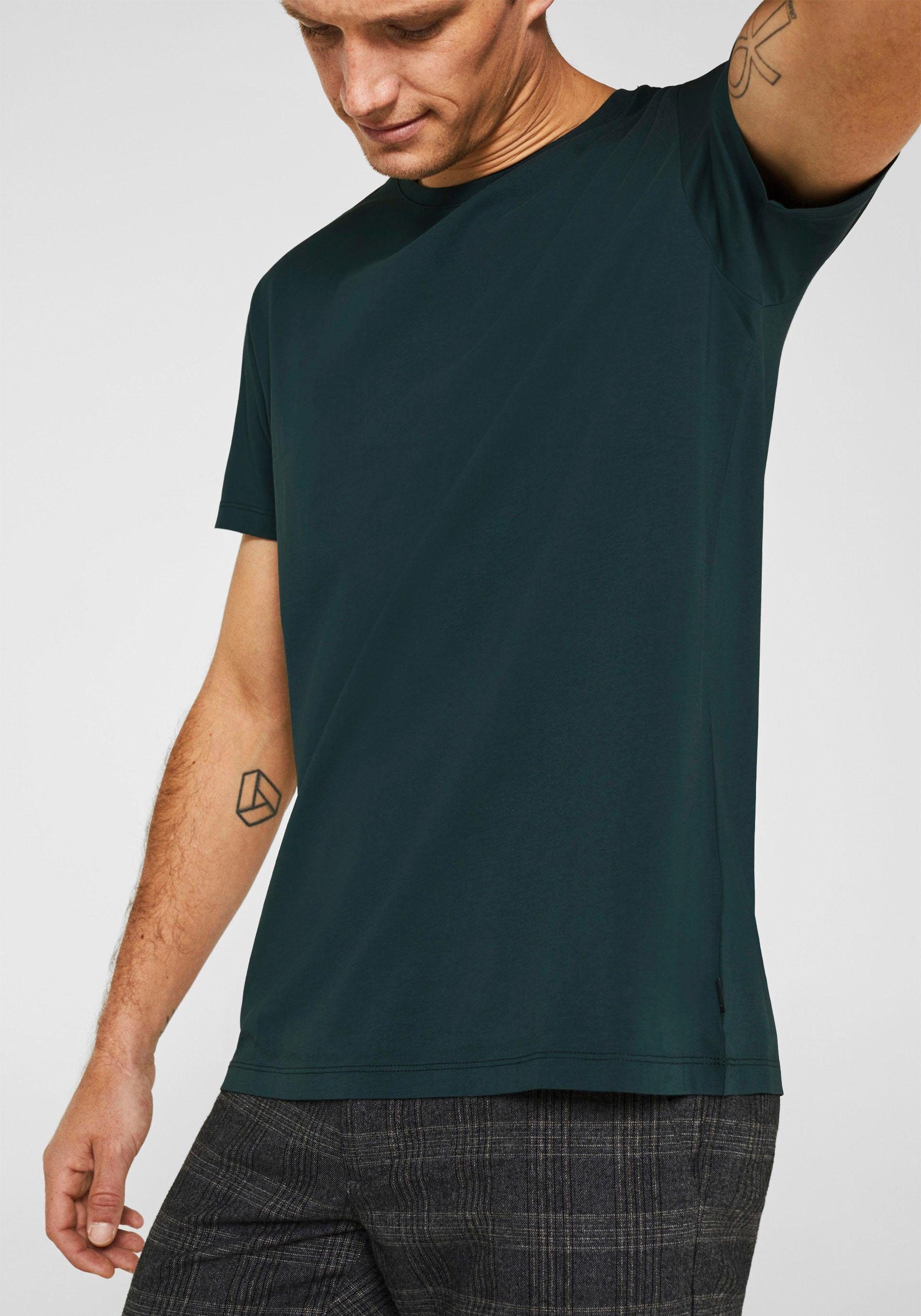 Esprit TShirt in angenehmer Qualität, Trageangenehm aus reiner Baumwolle online kaufen OTTO