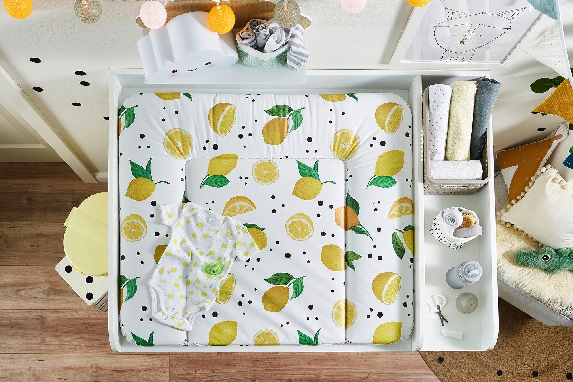 Rotho Babydesign Wickelauflage »Lemon Chill«, Made in Europe-HomeTrends