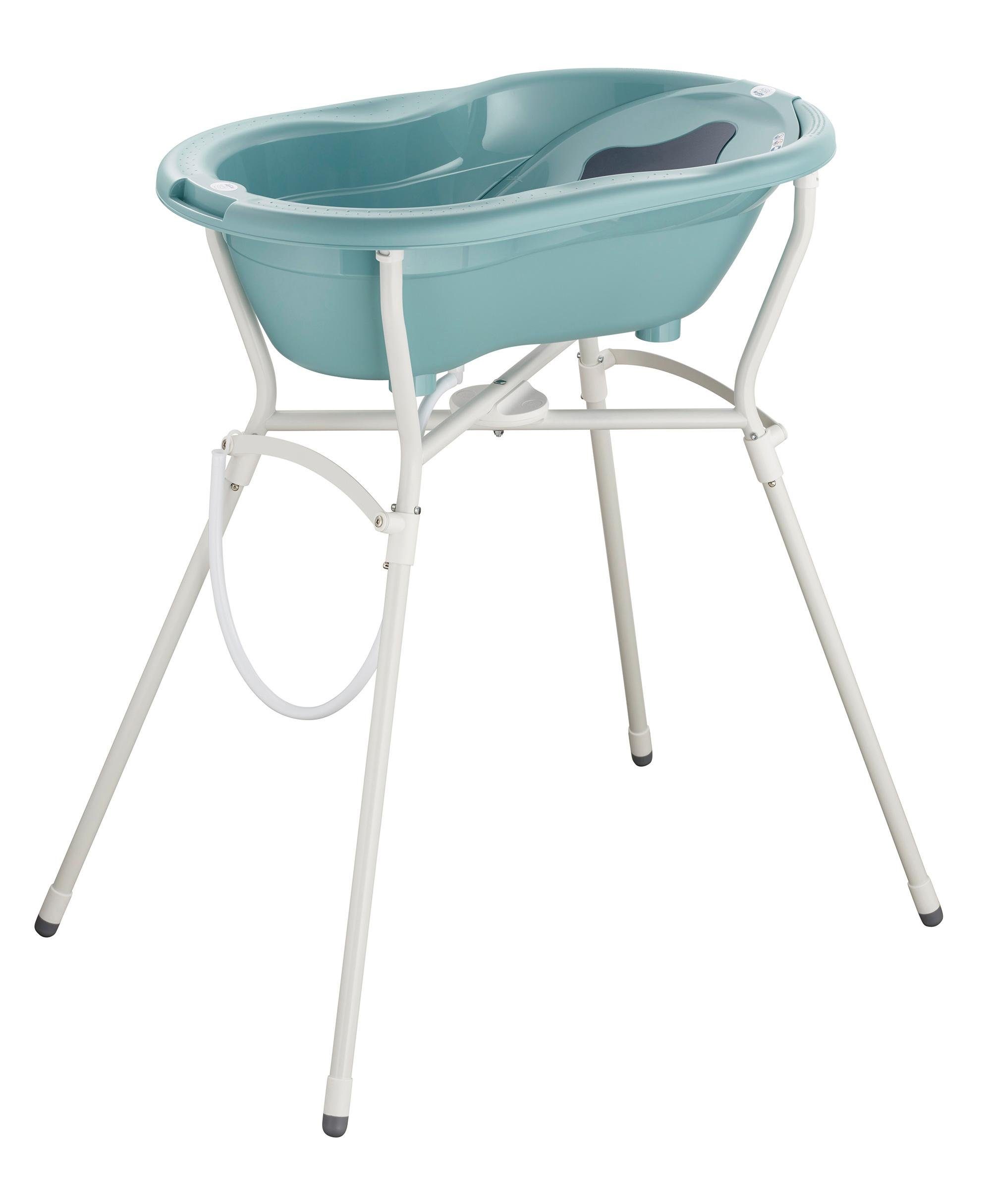 Rotho Babydesign Babywanne Pflegeset Mit Wannenstander Lagoon