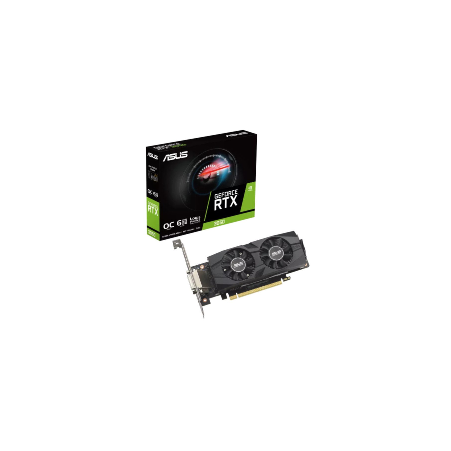ASUS GeForce RTX 3050 LP BRK OC Edition NVIDIA 6 GB GDDR6