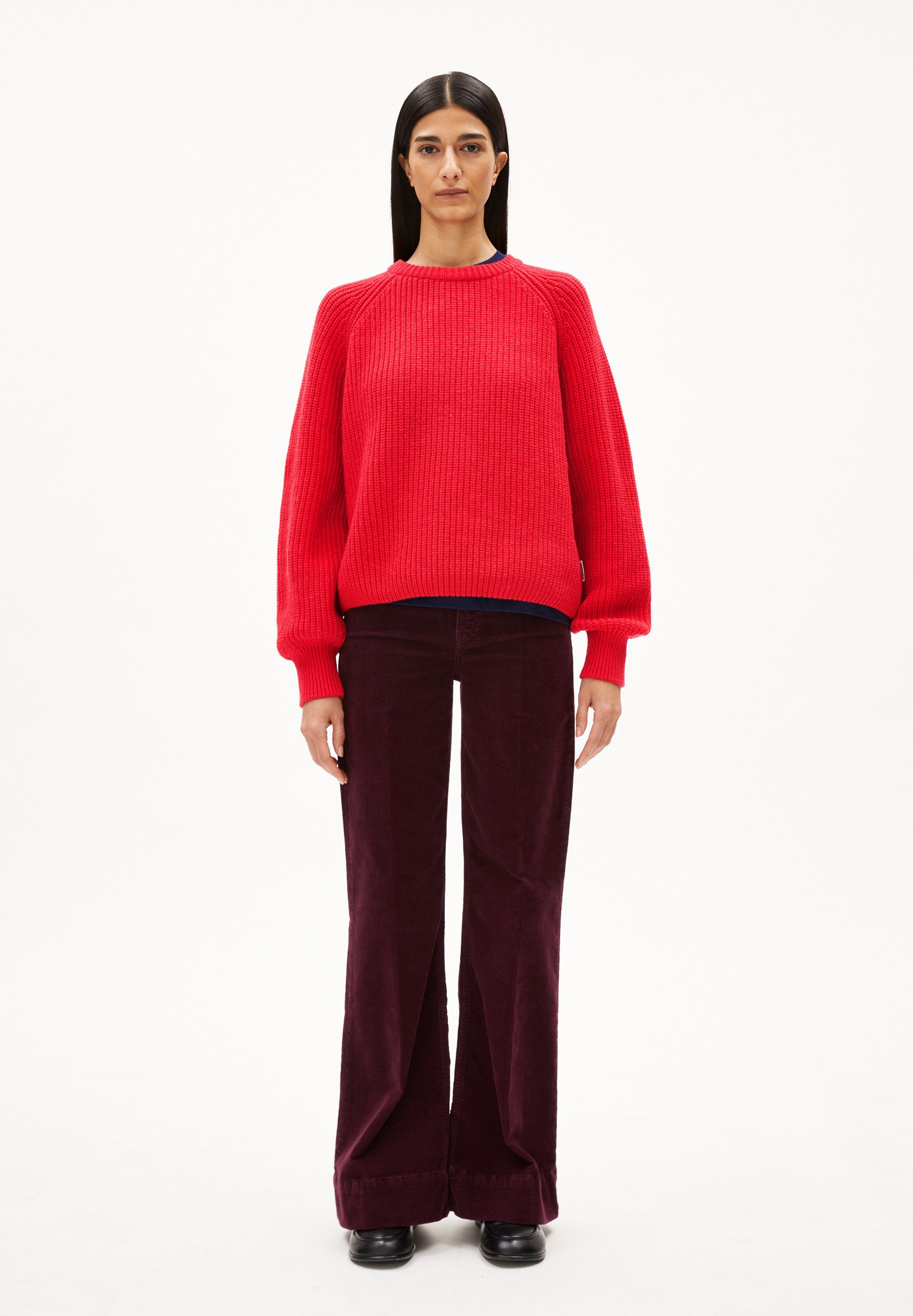 Armedangels Strickpullover KAAGI Pullover aus Bio-Woll Mix Loose Fit (Loose günstig online kaufen