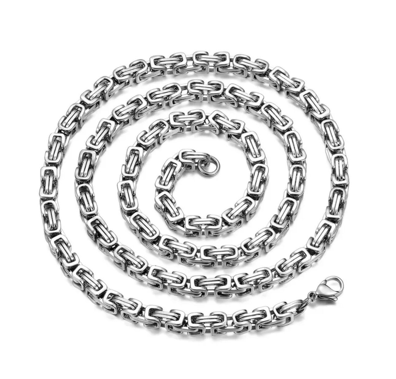 Karisma Schmuck Panzerkette Männer Edelstahl Halskette Königskette Hiphop/R günstig online kaufen
