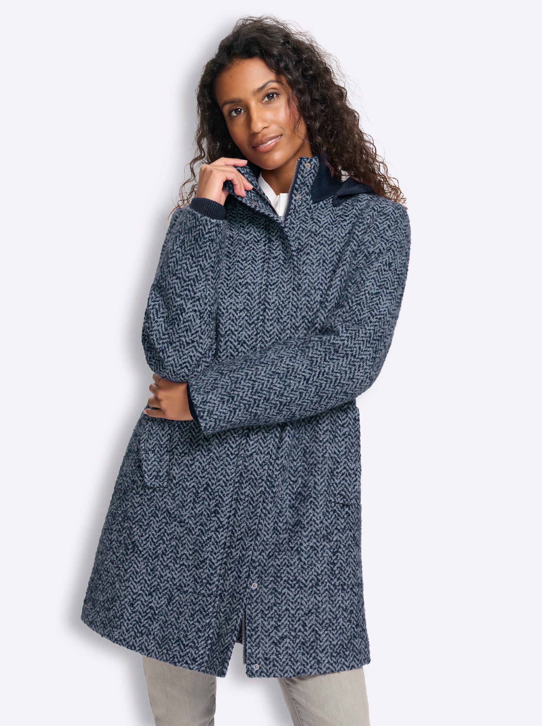 heine Allwetterjacke Longjacke Langarm