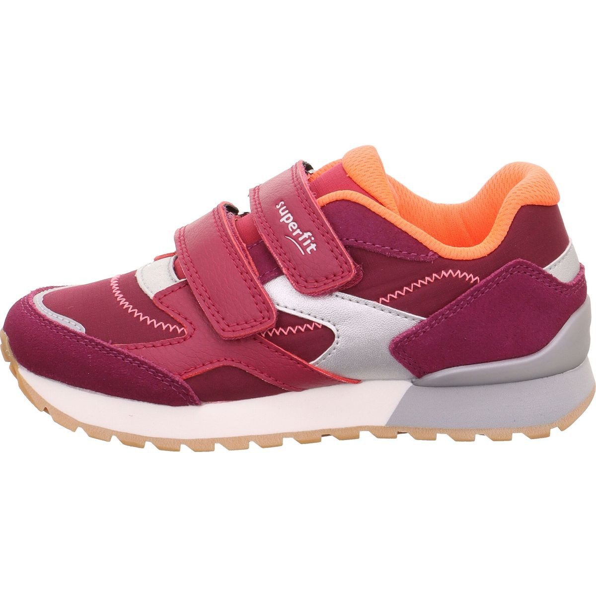 Superfit Dash Outdoorschuh Stylischer Sneaker mit Klettverschluss, nachhaltigem Leder und