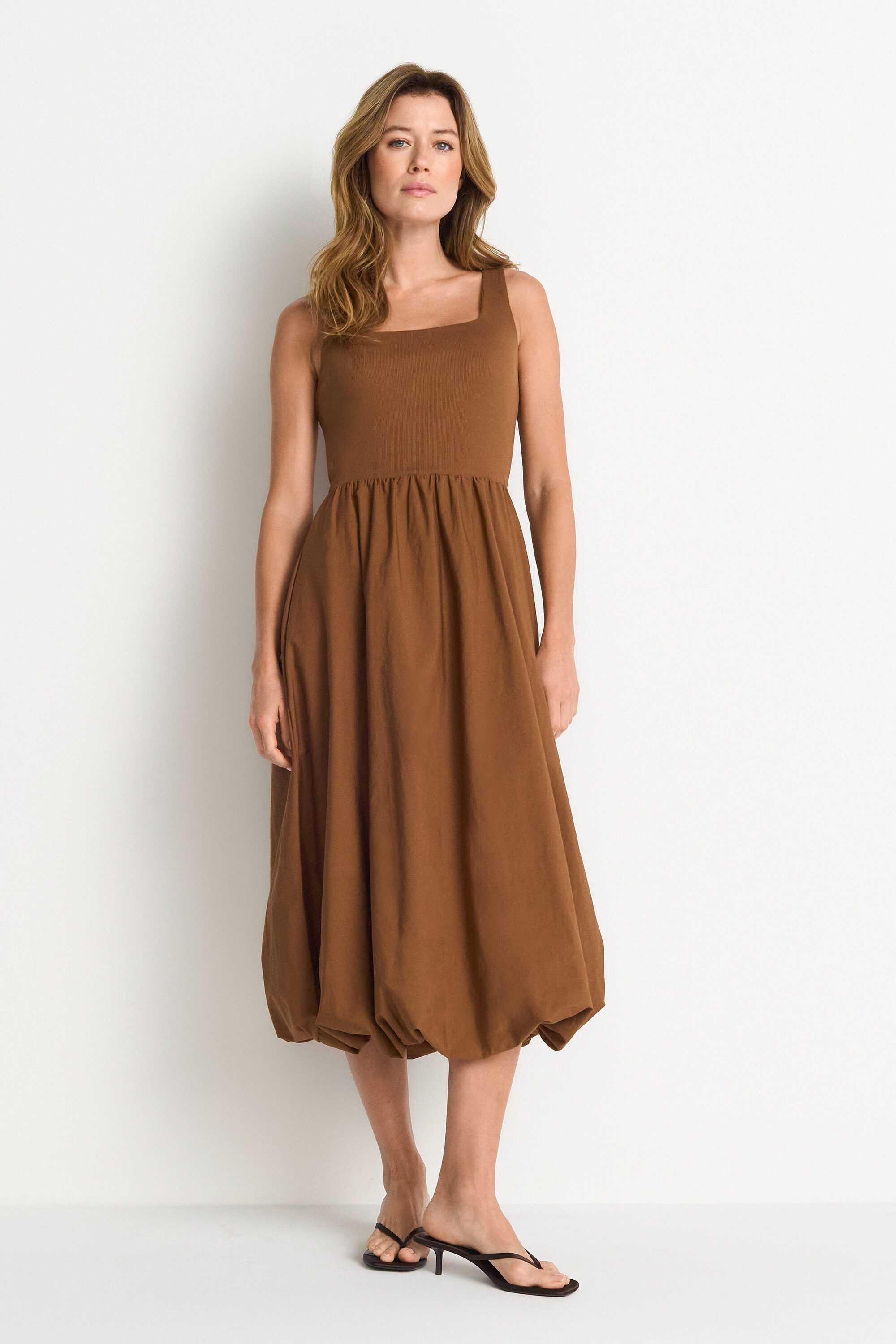 RICHROYAL A-Linien-Kleid