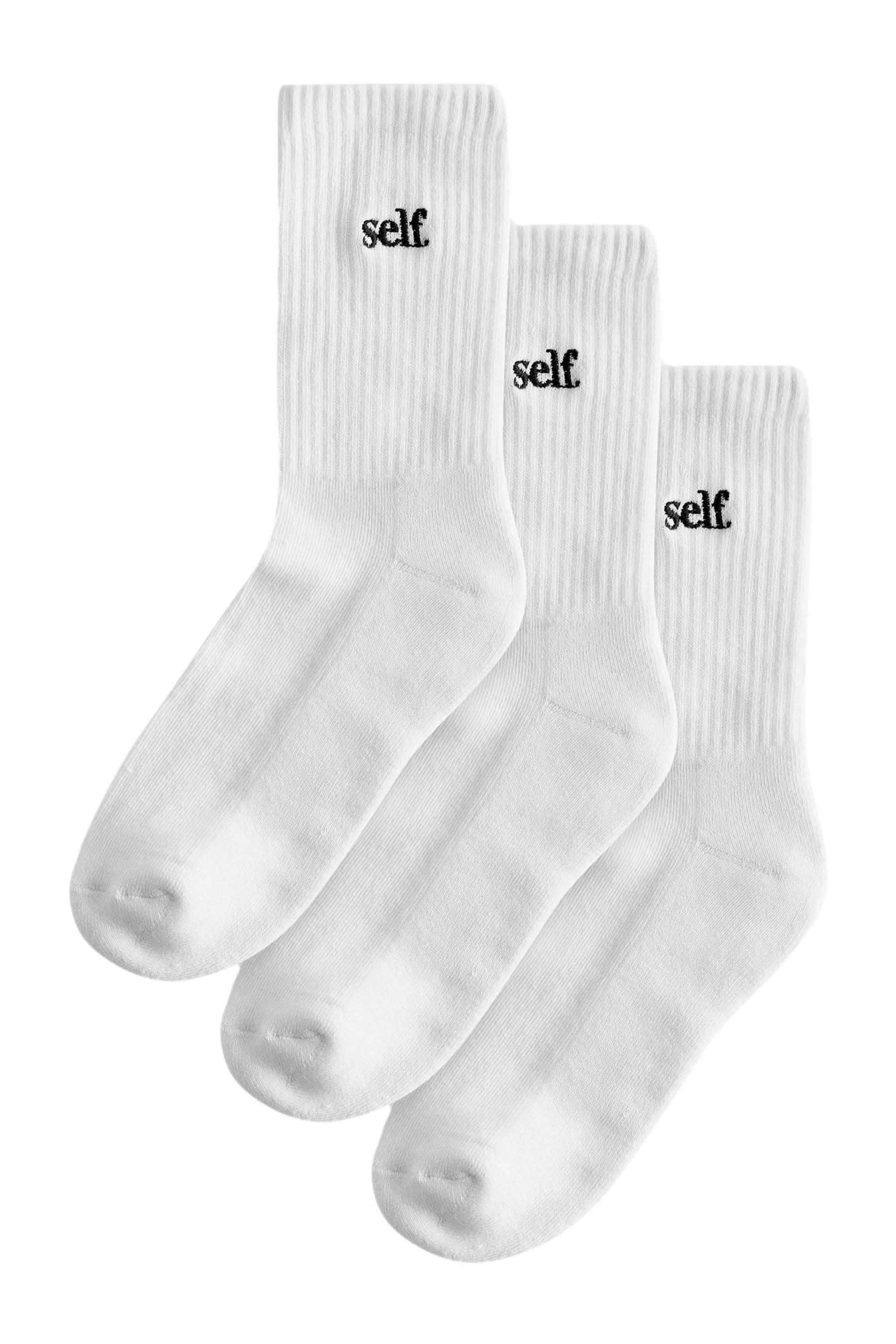 self Kurzsocken 3er-Pack Lounge-Söckchen mit gepolsterter Sohle (3-Paar)