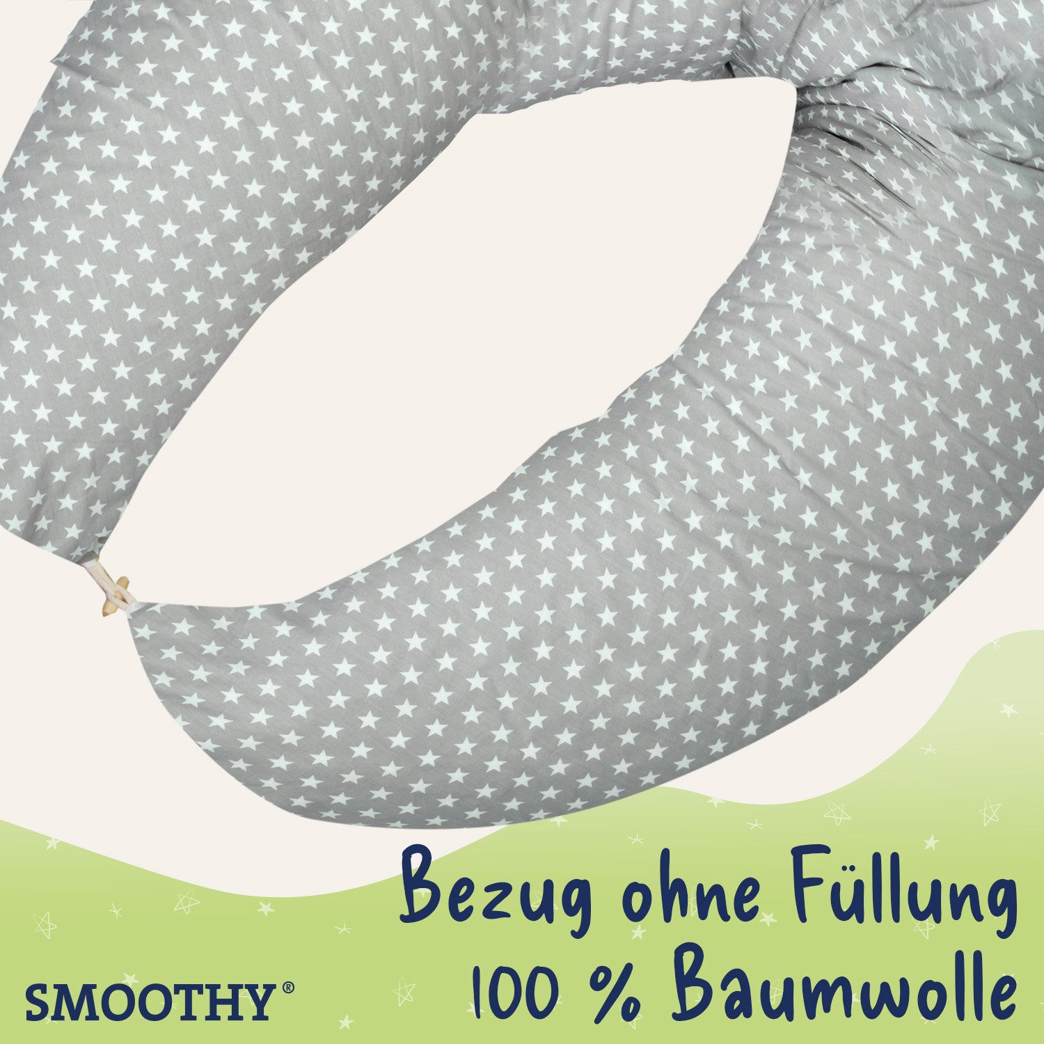 Smoothy Stillkissen Schwangerschaftskissen Seitenschläferkissen Schlaf Lage günstig online kaufen