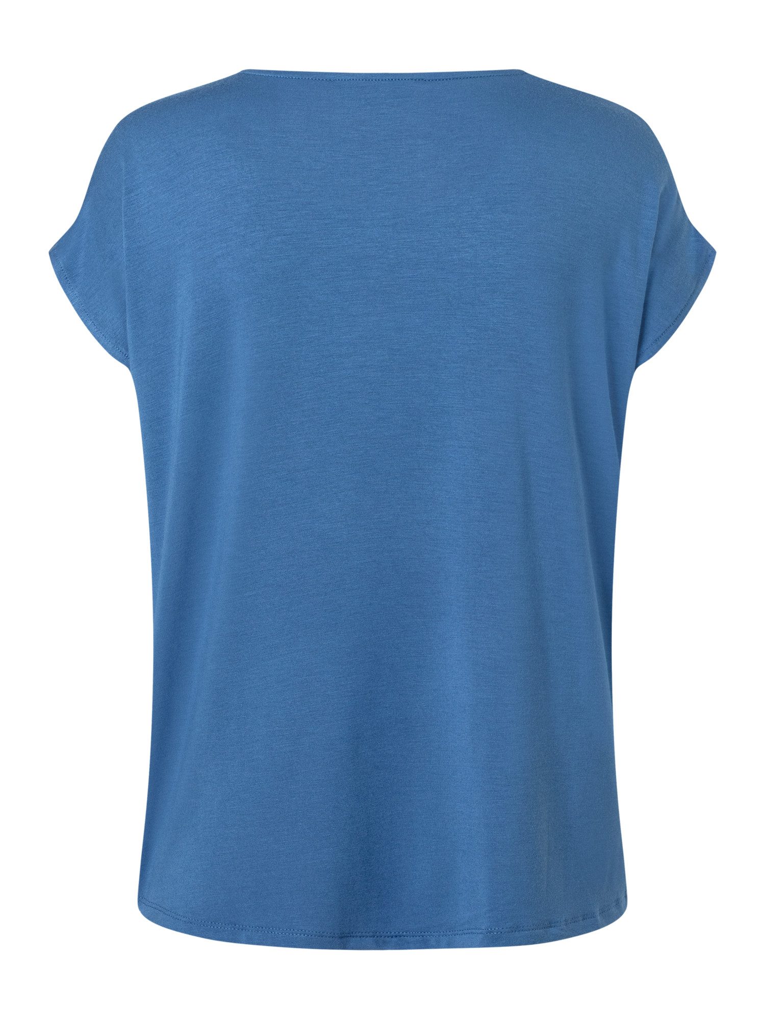 MORE&MORE Kurzarmshirt Materialmixshirt günstig online kaufen