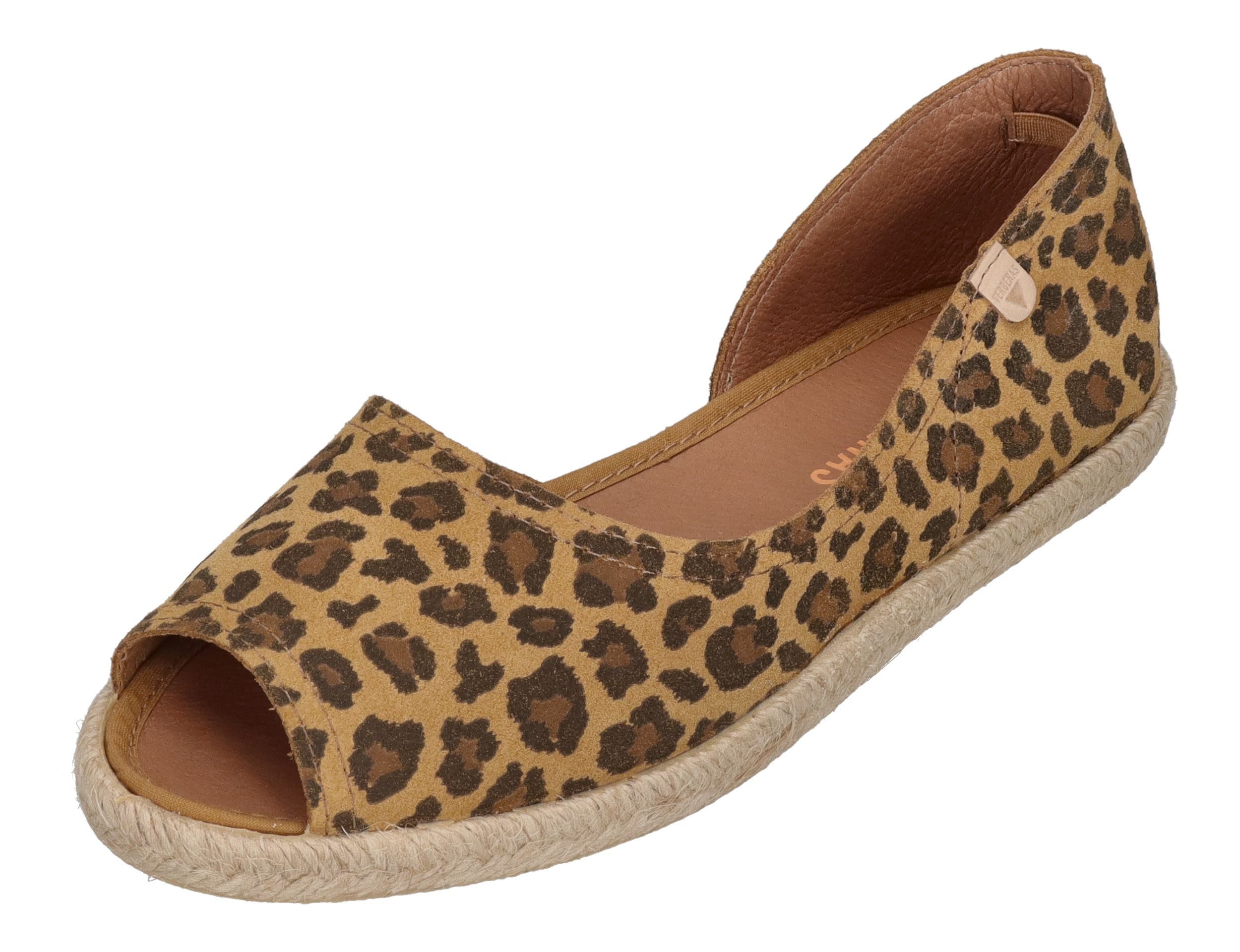 VERBENAS CRUZ LEOPARDO Espadrille leo brown
