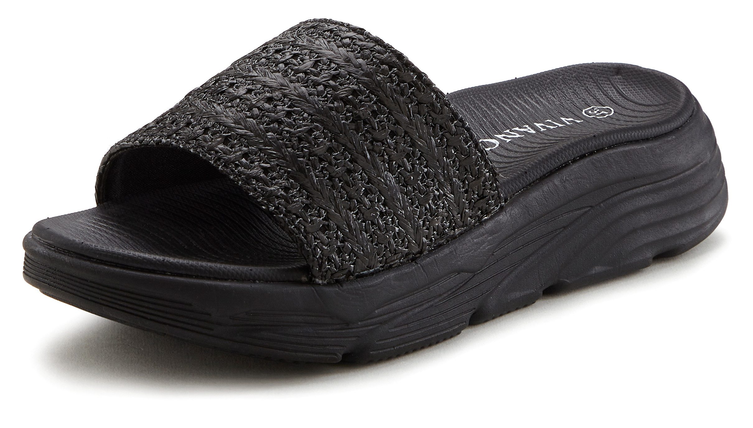 Vivance by Lascana Mule, Sandale, Sommerschuh, offener Schuh, Pantolette NEU mit modischer Sohle VEGAN