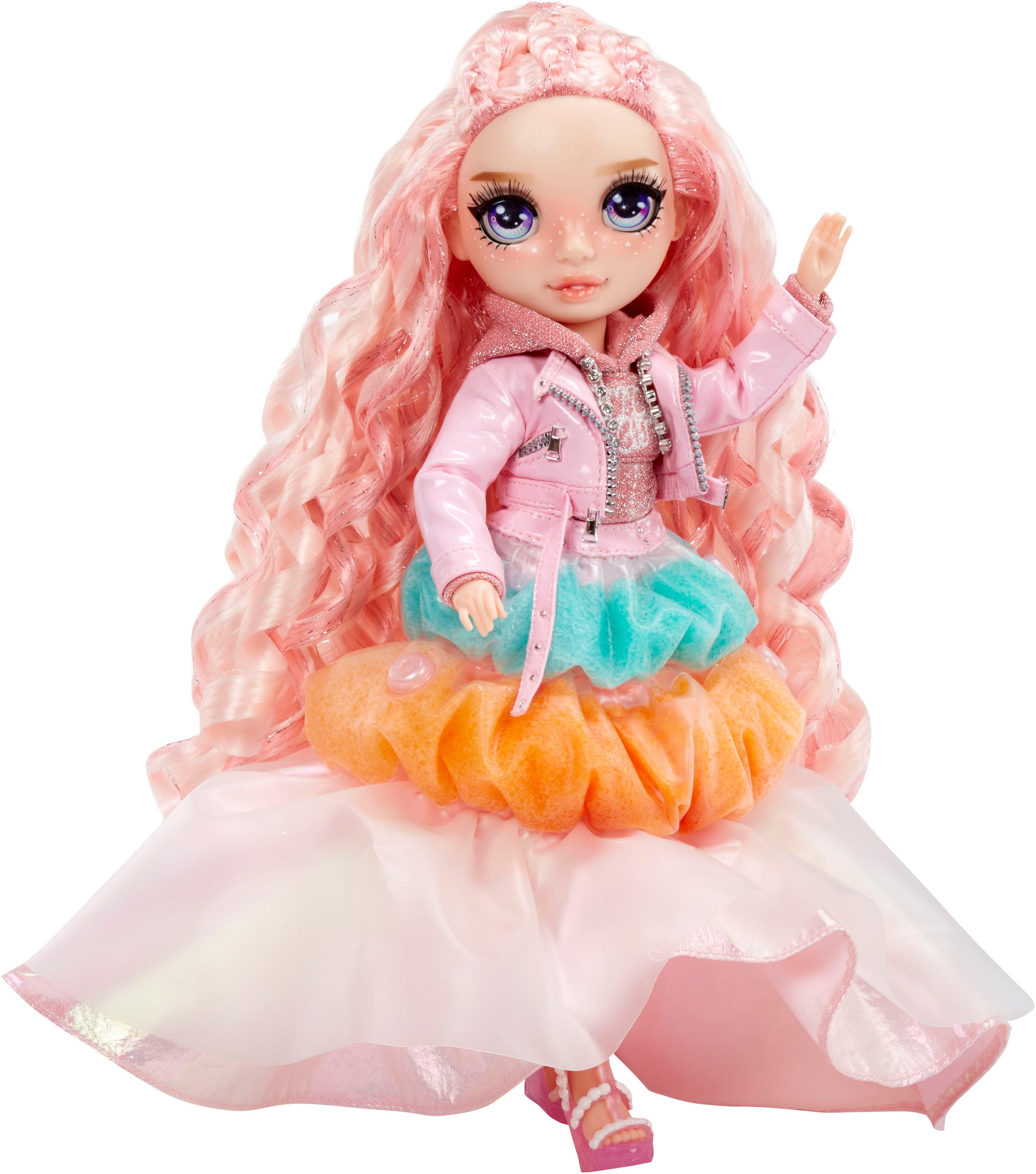 Rainbow High Anziehpuppe Winter Wonderland Doll - Bella (Pink)