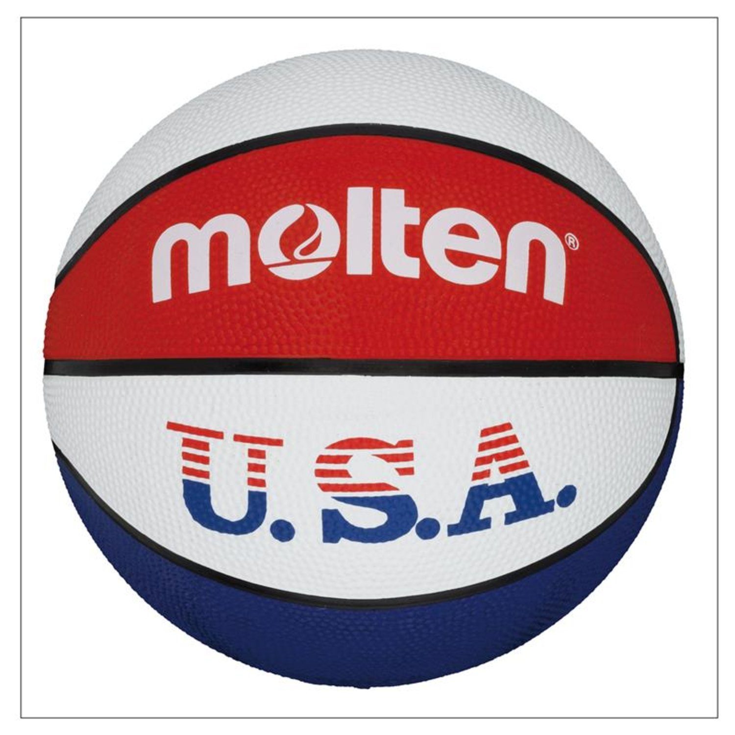 Gr. 7 Molten Basketballkorb Trainingsball BC7R-USA USA,