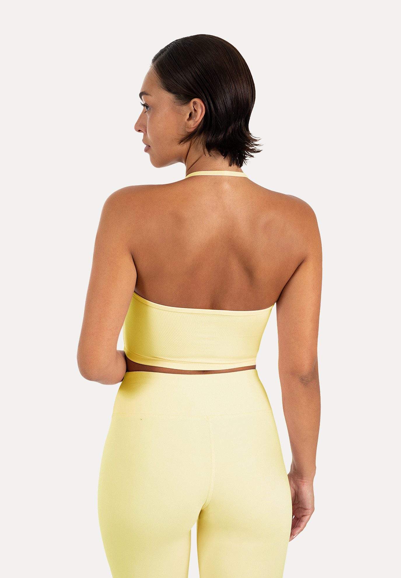 Smilodox Sport-BH Florea Damen, Neckholder Top, Slim Fit, Stretch, für Gym & Freizeit Verstellbare Träger, Soft Touch, Stretch, Figurbetont