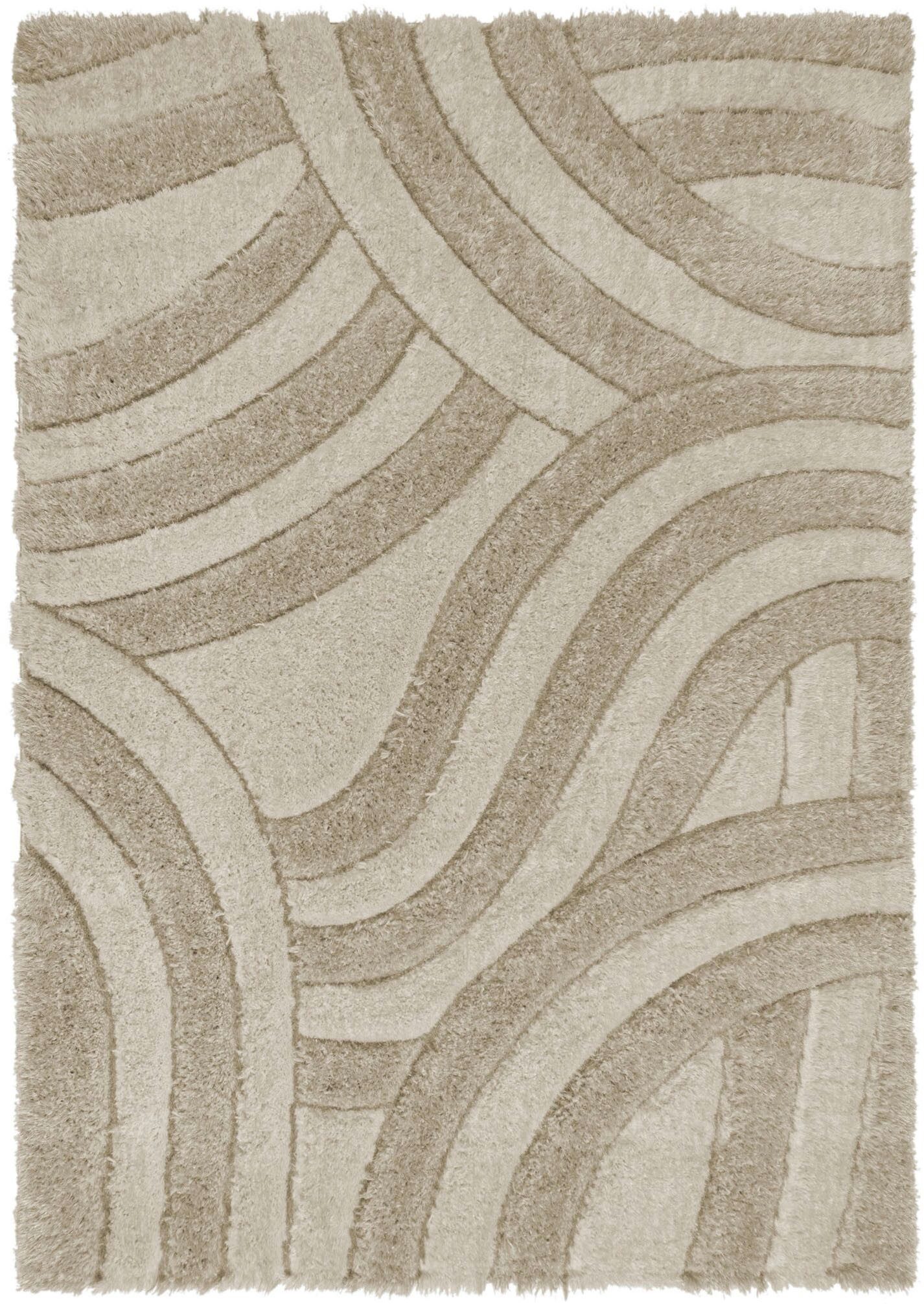 FLAIR RUGS Hochflor-Teppich Velvet Shaggy, rechteckig, Höhe: 25 mm, Shaggy günstig online kaufen