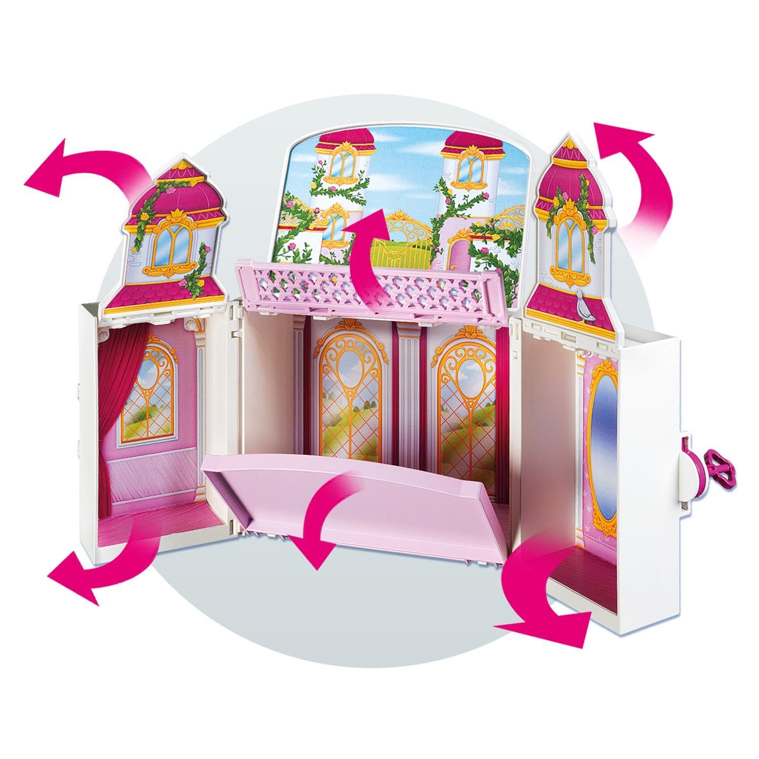 Playmobil® 4898 Aufklapp-Spiel-Box "Königsschloss" Konstruktions-Spielset – Bild 5 von 5