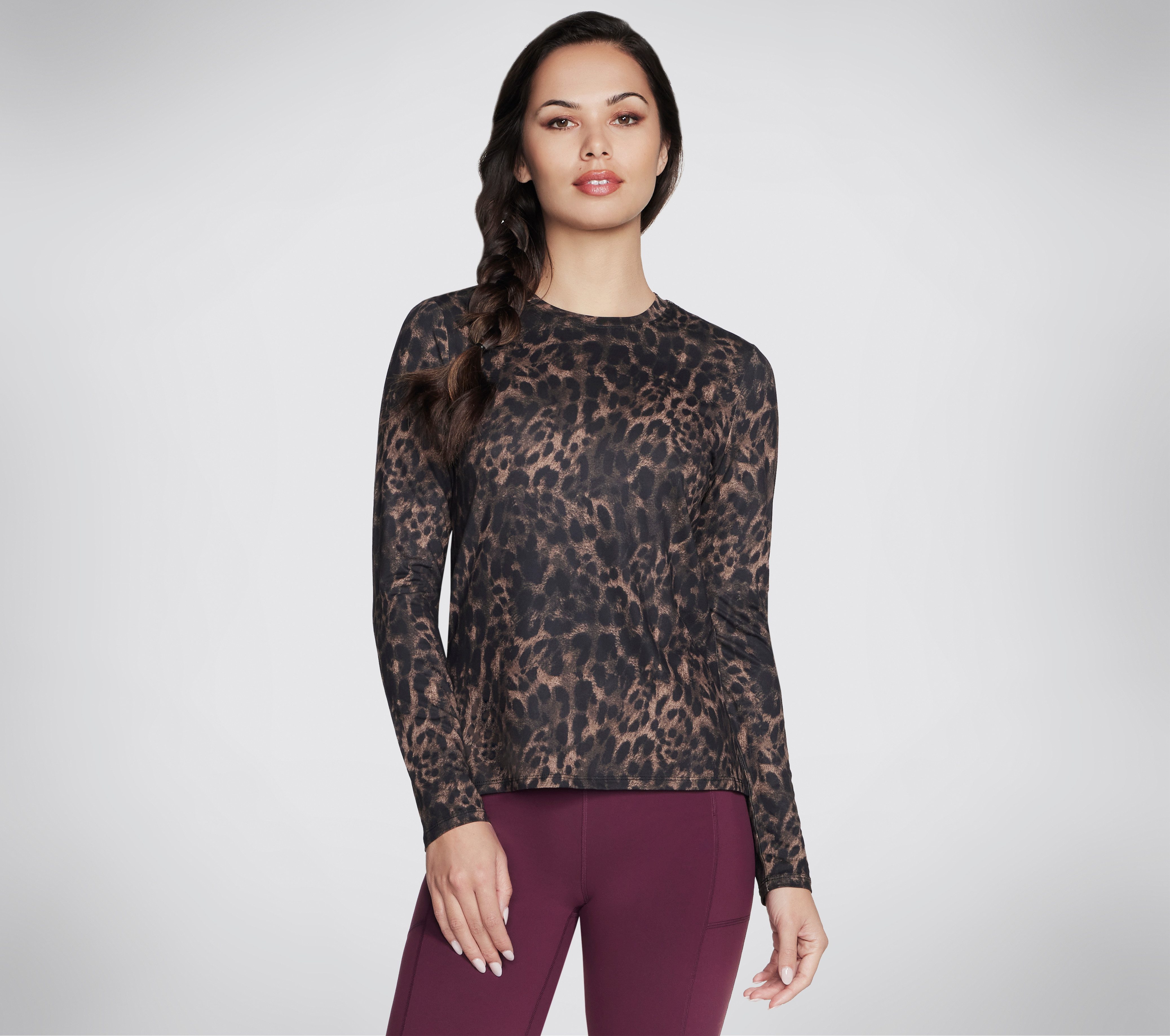 Skechers Langarmshirt NATURAL CHEETAH günstig online kaufen