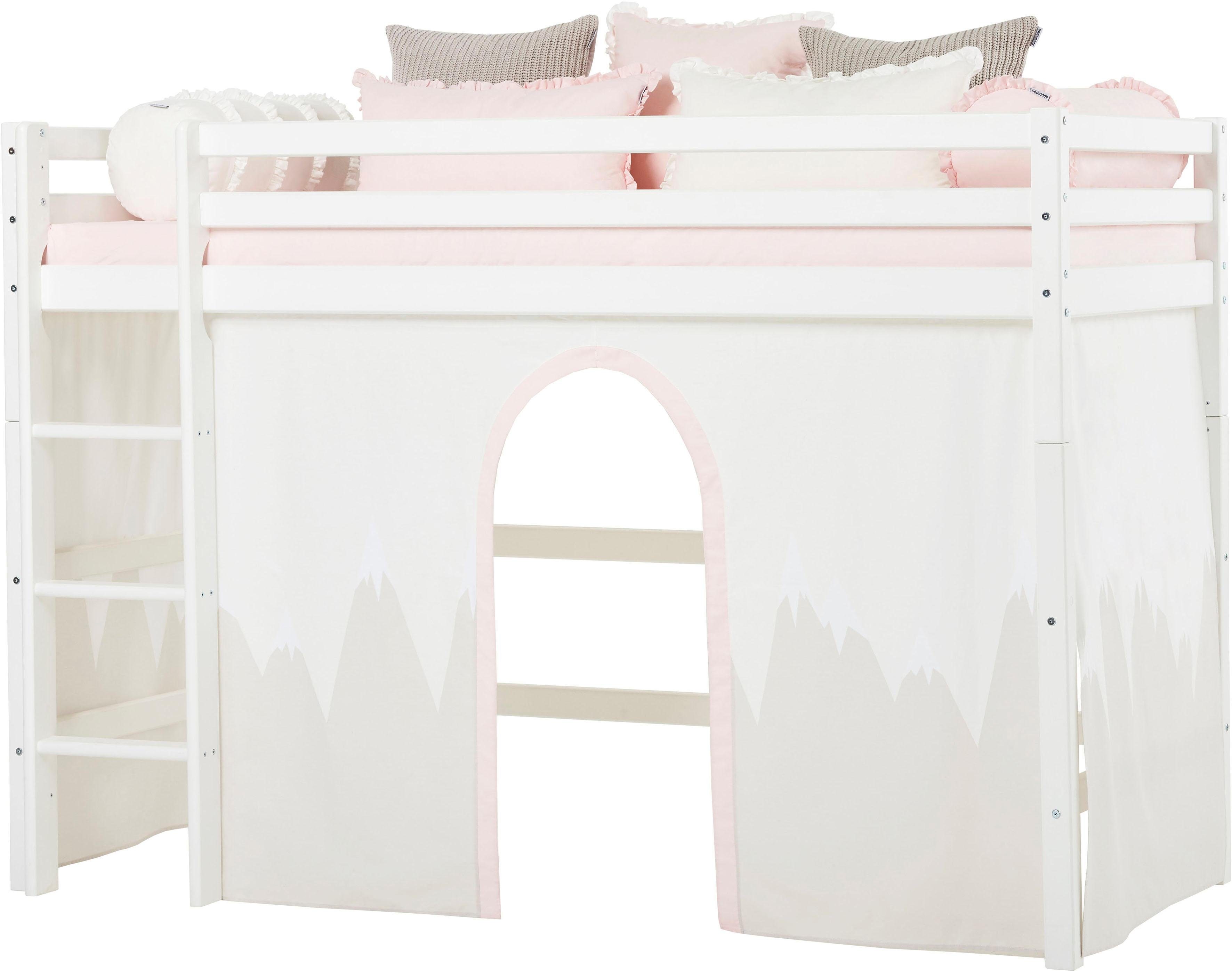 Hoppekids Hochbett »Winter Wonderland« (Set) umbaubar in ein Einzelbett-Otto