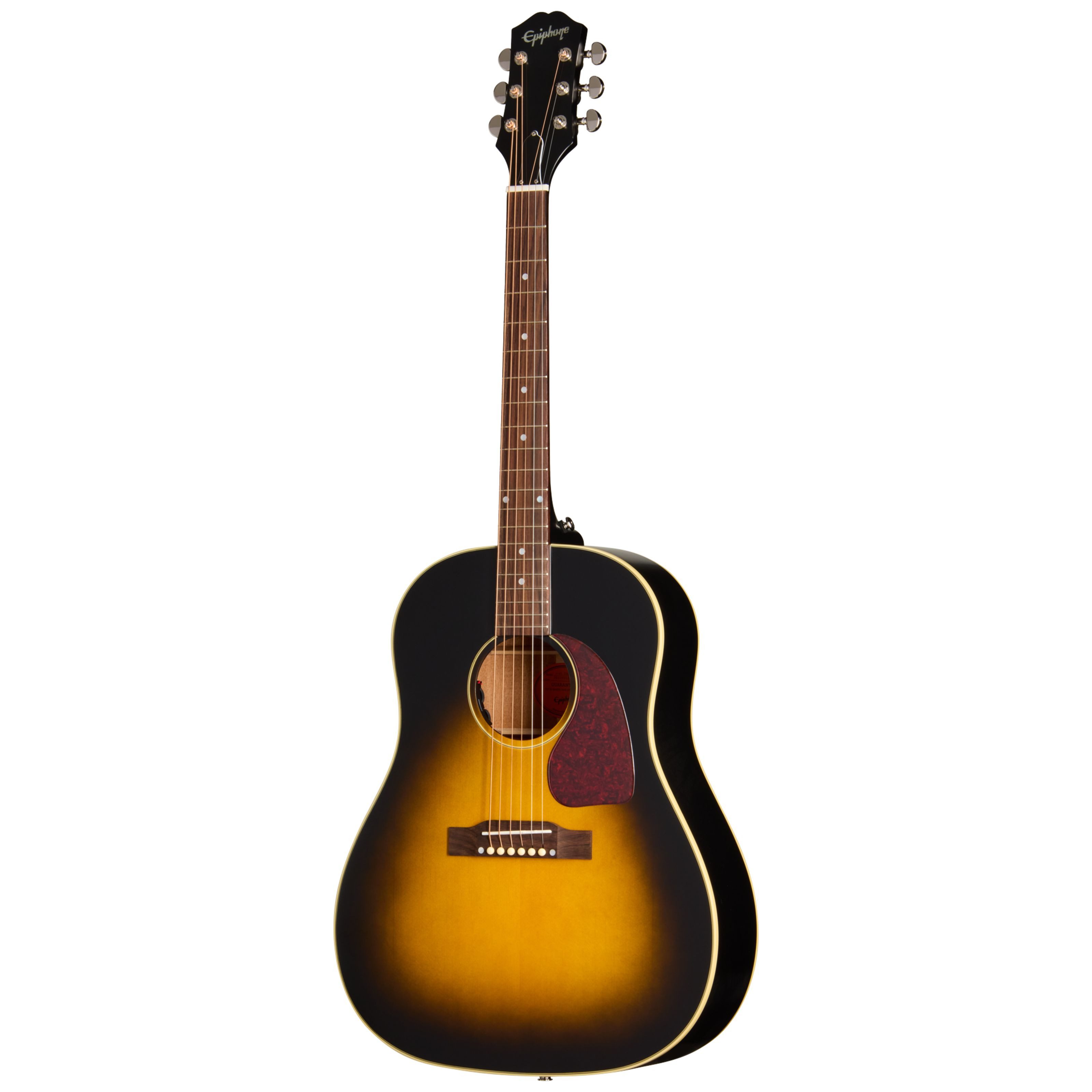 Epiphone Westerngitarre, Westerngitarren, Dreadnought Gitarren, J-45 Standard Vintage Sunburst - Westerngitarre