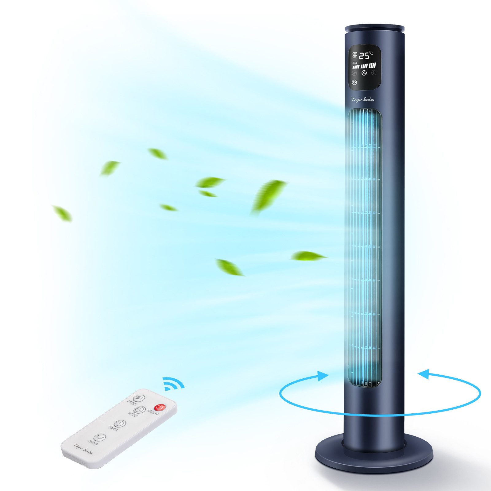 Taylor Swoden Turmventilator 97 cm, Leise günstig online kaufen