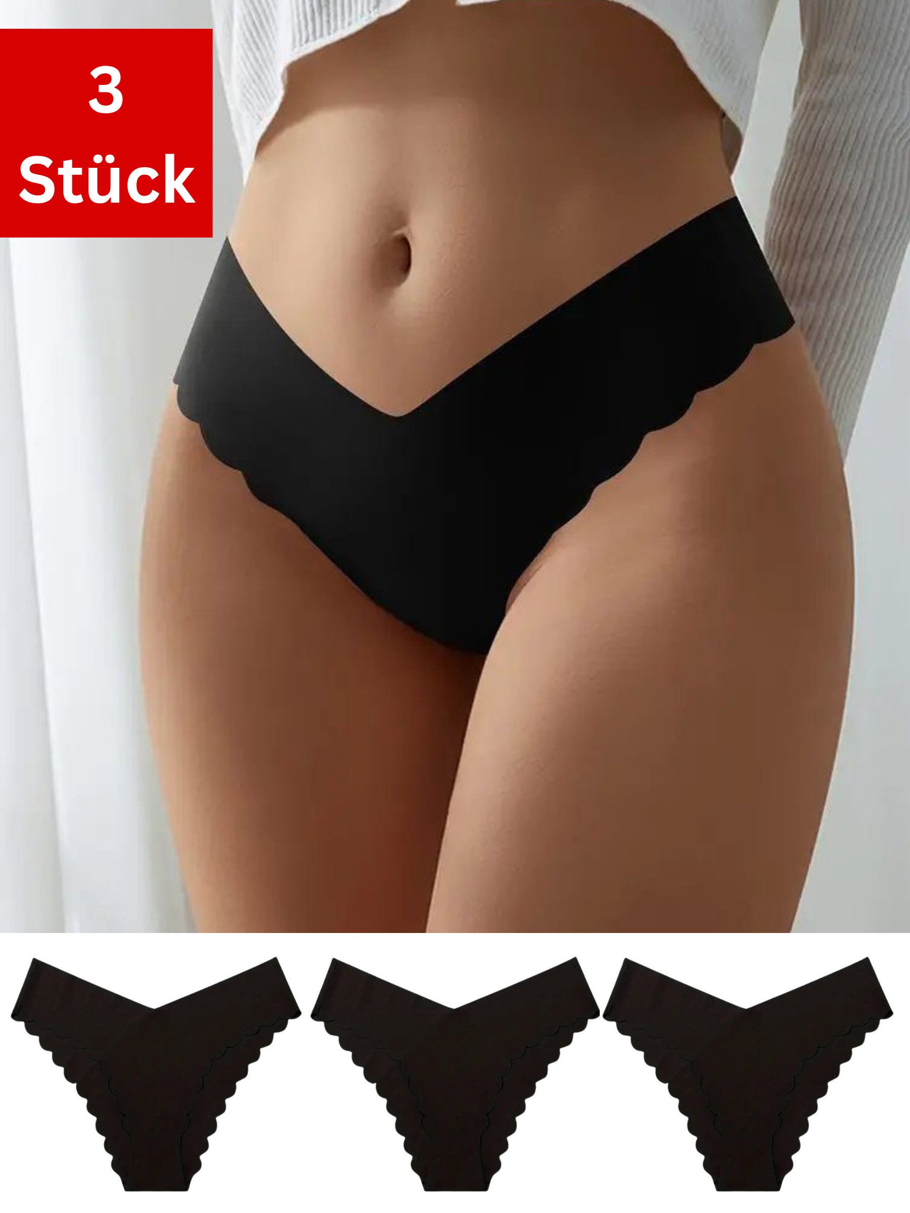 Tangaslip Bequeme Dessous, nahtlose Panties – Sexy Unterwäsche, Brazilian Slips