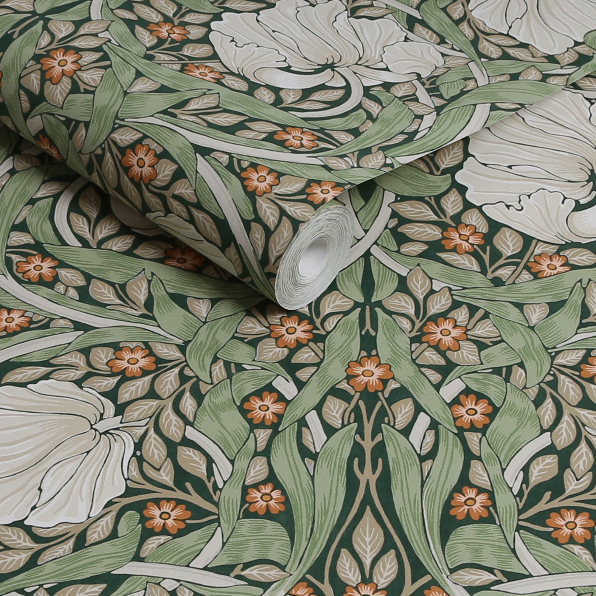 WILLIAM MORRIS AT HOME Vliestapete Pimpernel, texturiert, Retro, (1 St), Design Обои