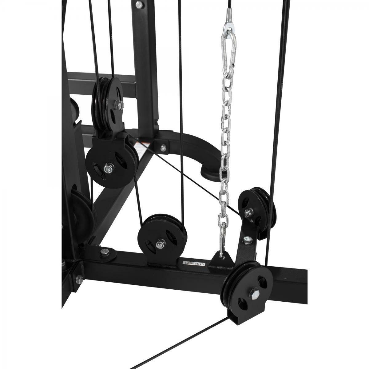 Stange, Kabelzuggriffen, GORILLA Rack, Power Kraftstation Latzug SPORTS (1-tlg) 50mm mit Multifunktionale,