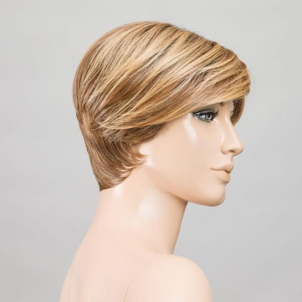 Ellen Wille Kunsthaarperücke Ellen Wille Link Mono Part, Kurzer Pixie-Cut, hitzebeständig, Lace Front, 54-56 cm