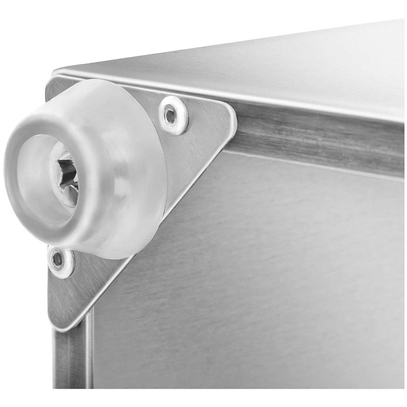 Royal Catering Aufbewahrungssystem GN Aufsatzbord + 4 GN 1/6 Behältern Deckel Gastronorm-Behälter Gestell, Edelstahl, verschiedene Größen