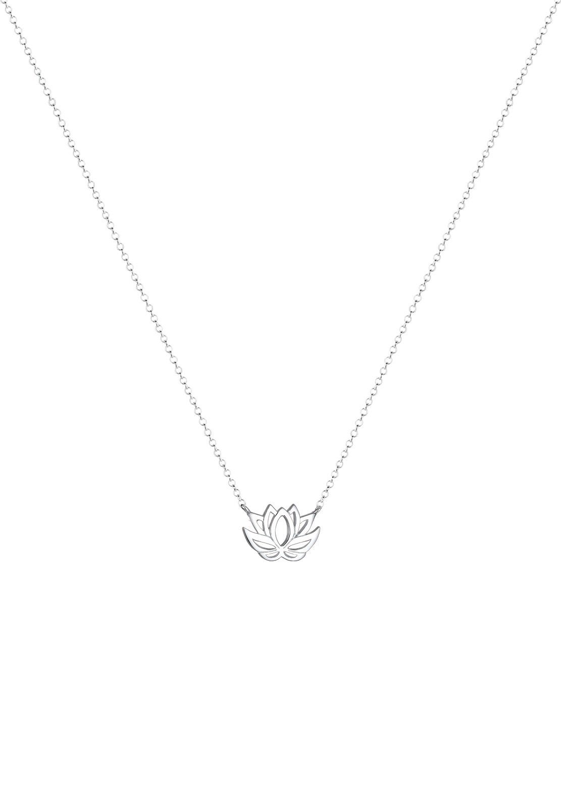 Elli Kette mit Anhänger mit Lotusblume günstig online kaufen