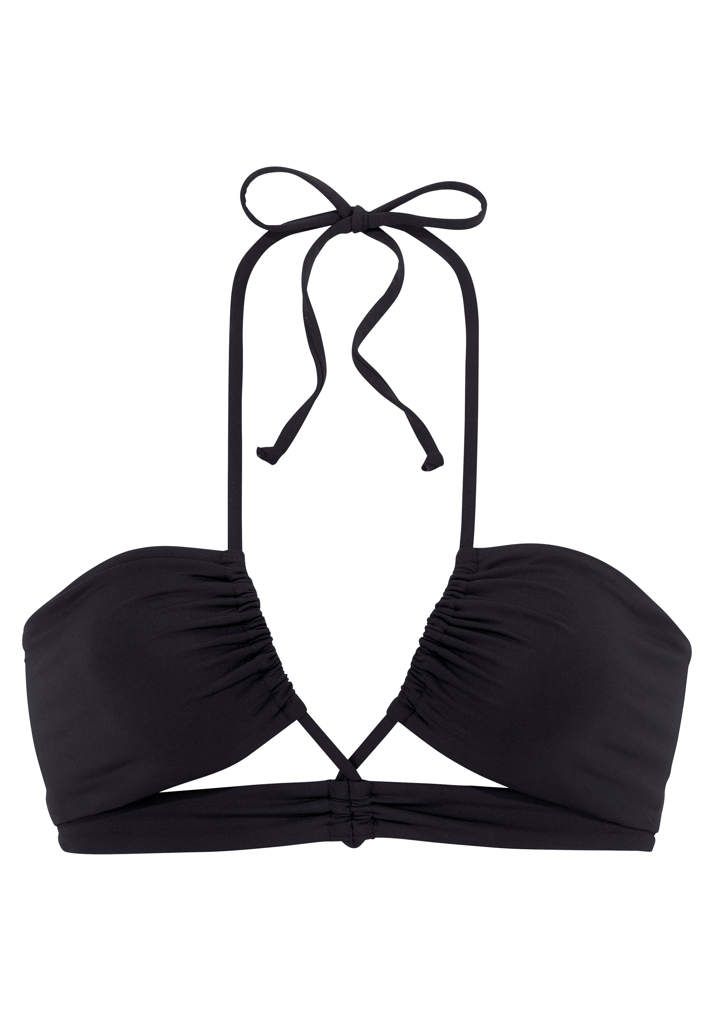 s.Oliver Bandeau-Bikini-Top Joy, mit modischen Cut-Outs günstig online kaufen