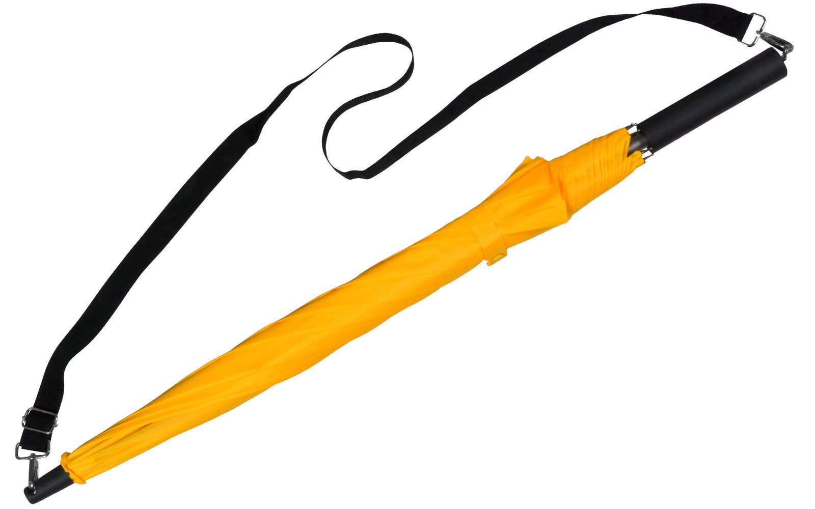 iX-brella Stockregenschirm Stockregenschirm Umhängeschirm mit längenverstellbarem Tragegurt, mit Auf-Automatik, in vielen Farben