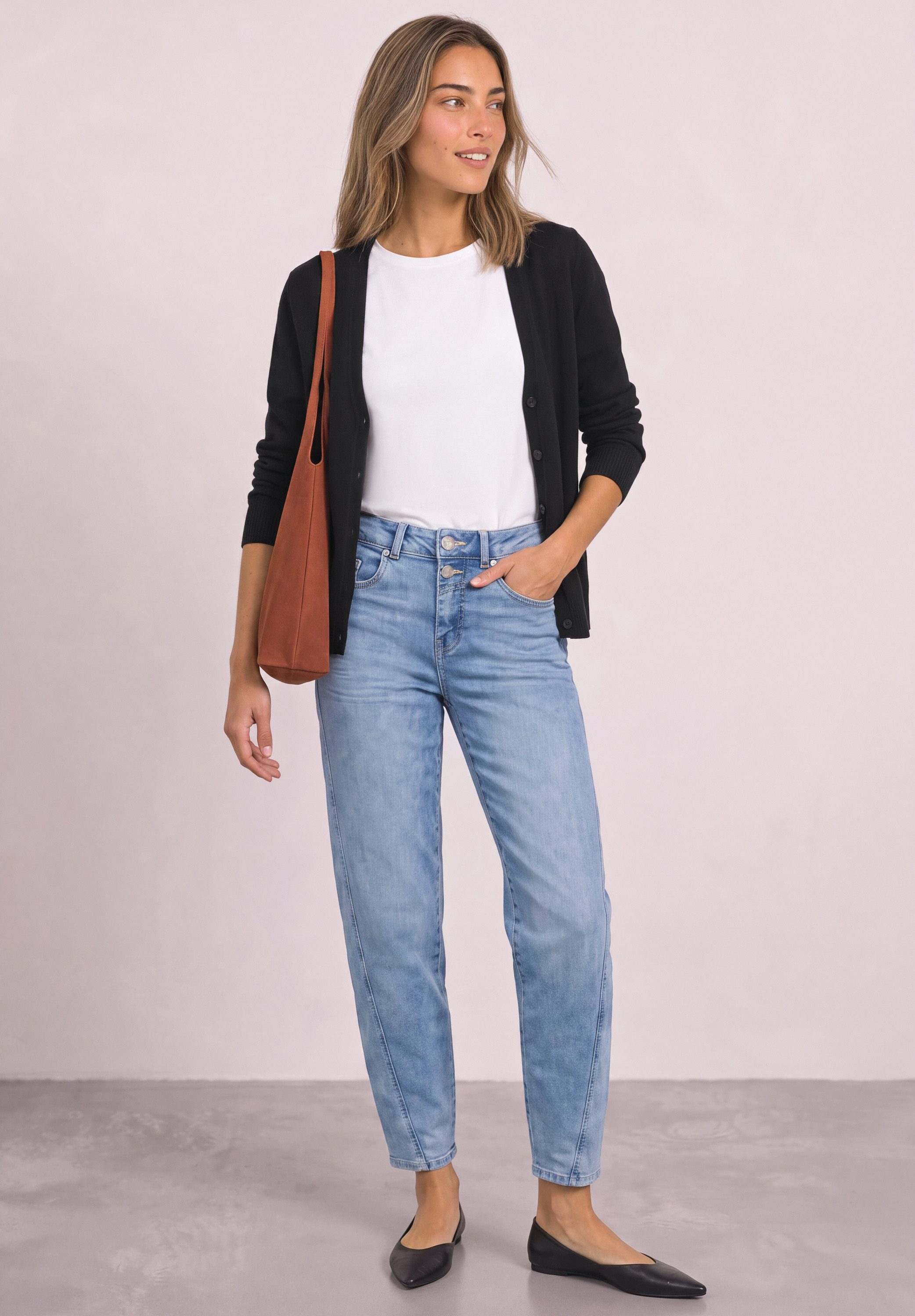 STREET ONE Cardigan mit Knopfleiste
