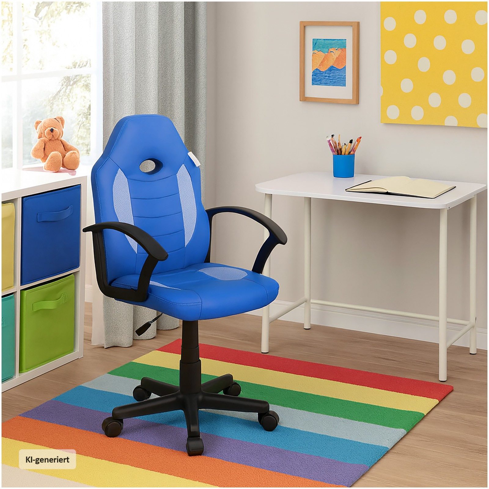 HTI-Line Drehstuhl Drehstuhl Daytona Junior (Stück, 1 St), Schreibtischstuhl für Kinder höhenverstellbar