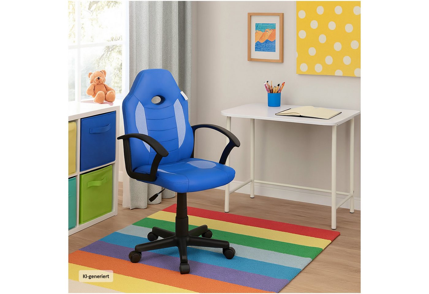HTI-Line Drehstuhl Drehstuhl Daytona Junior (Stück, 1 St), Schreibtischstuhl für Kinder höhenverstellbar