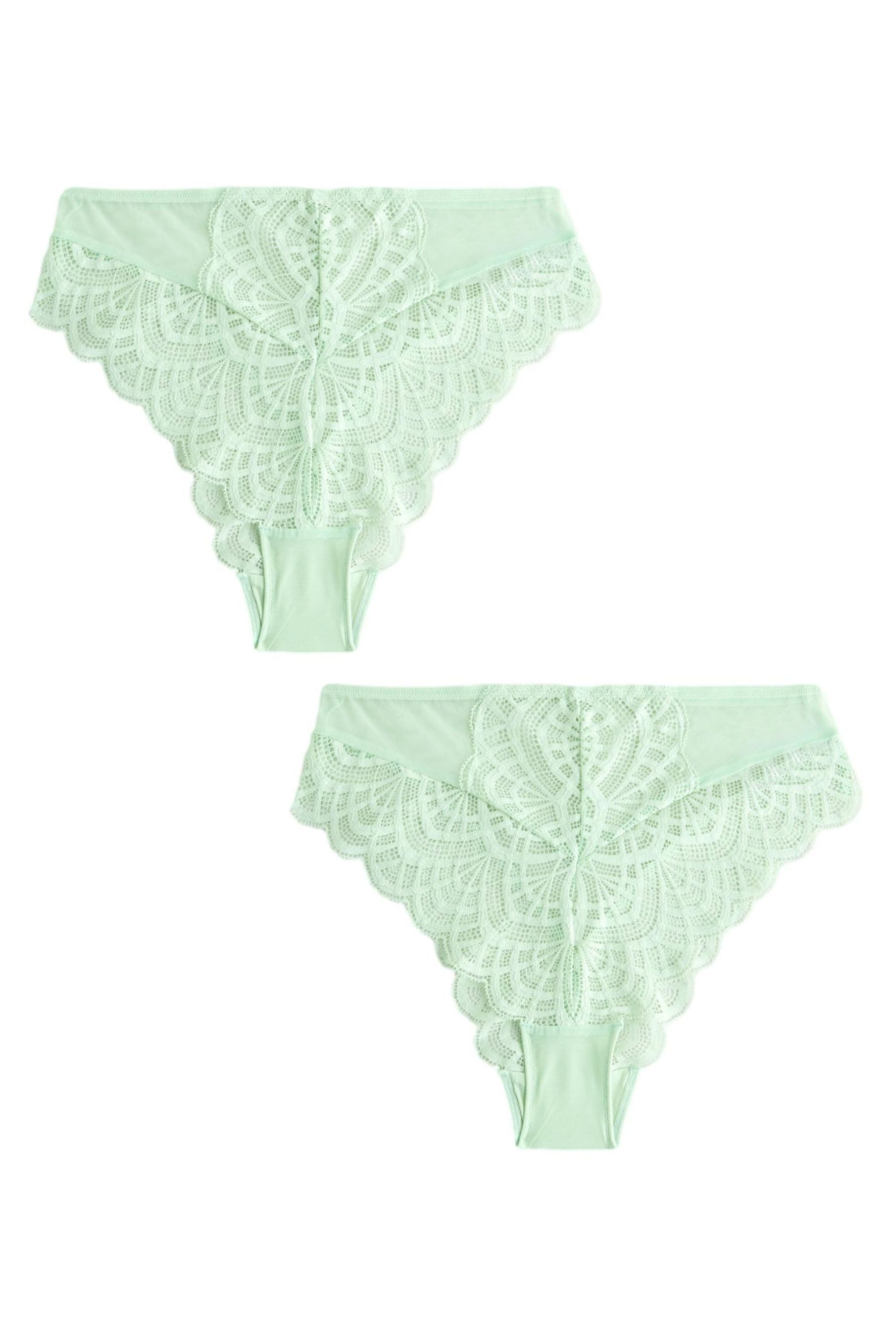 Slip Spitzenslips im 2er-Pack