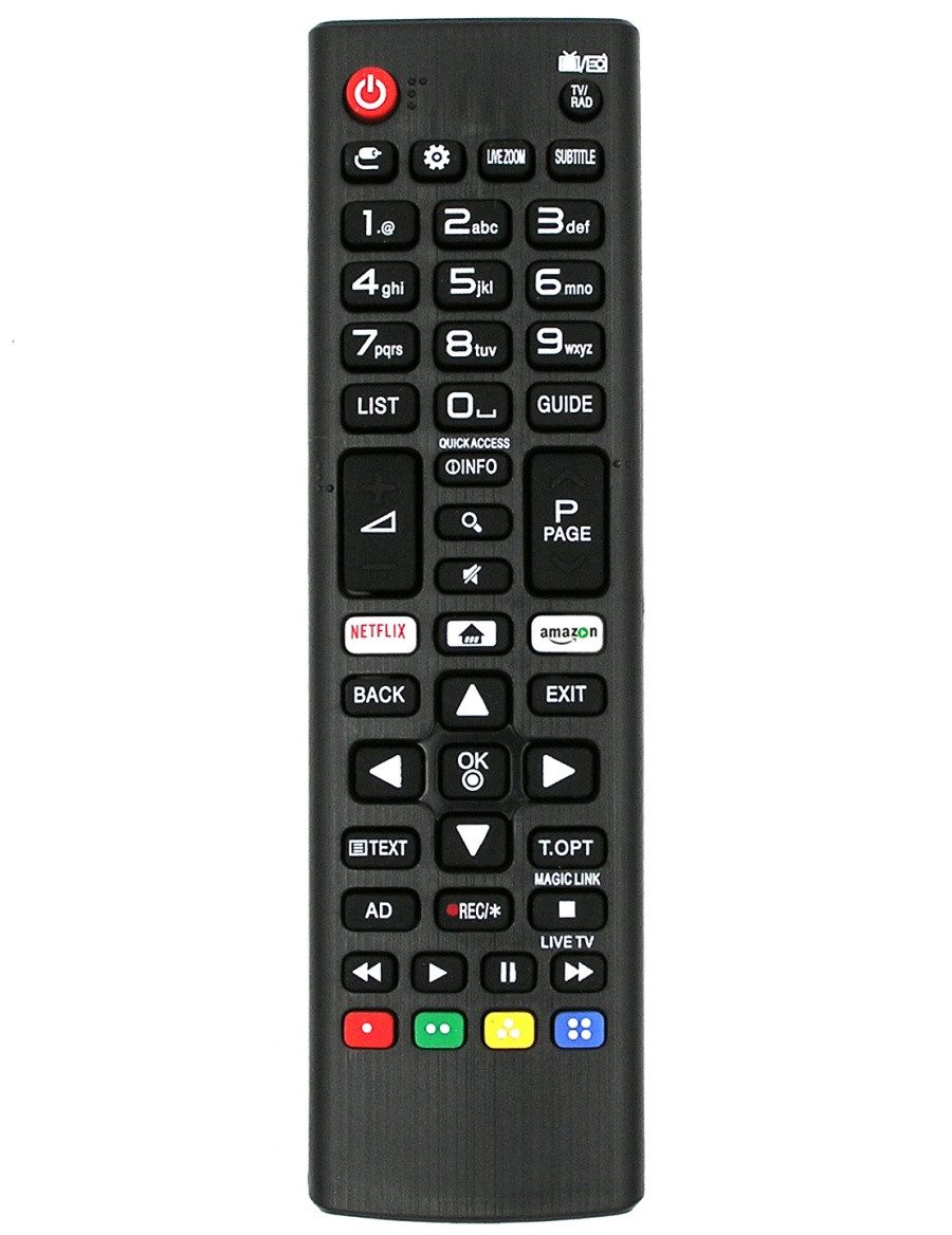 Alltro Ersatz Fernbedienung für LG TV UJ6517 UJ6519 UJ675V UJ701V UJ750V Fernbedienung