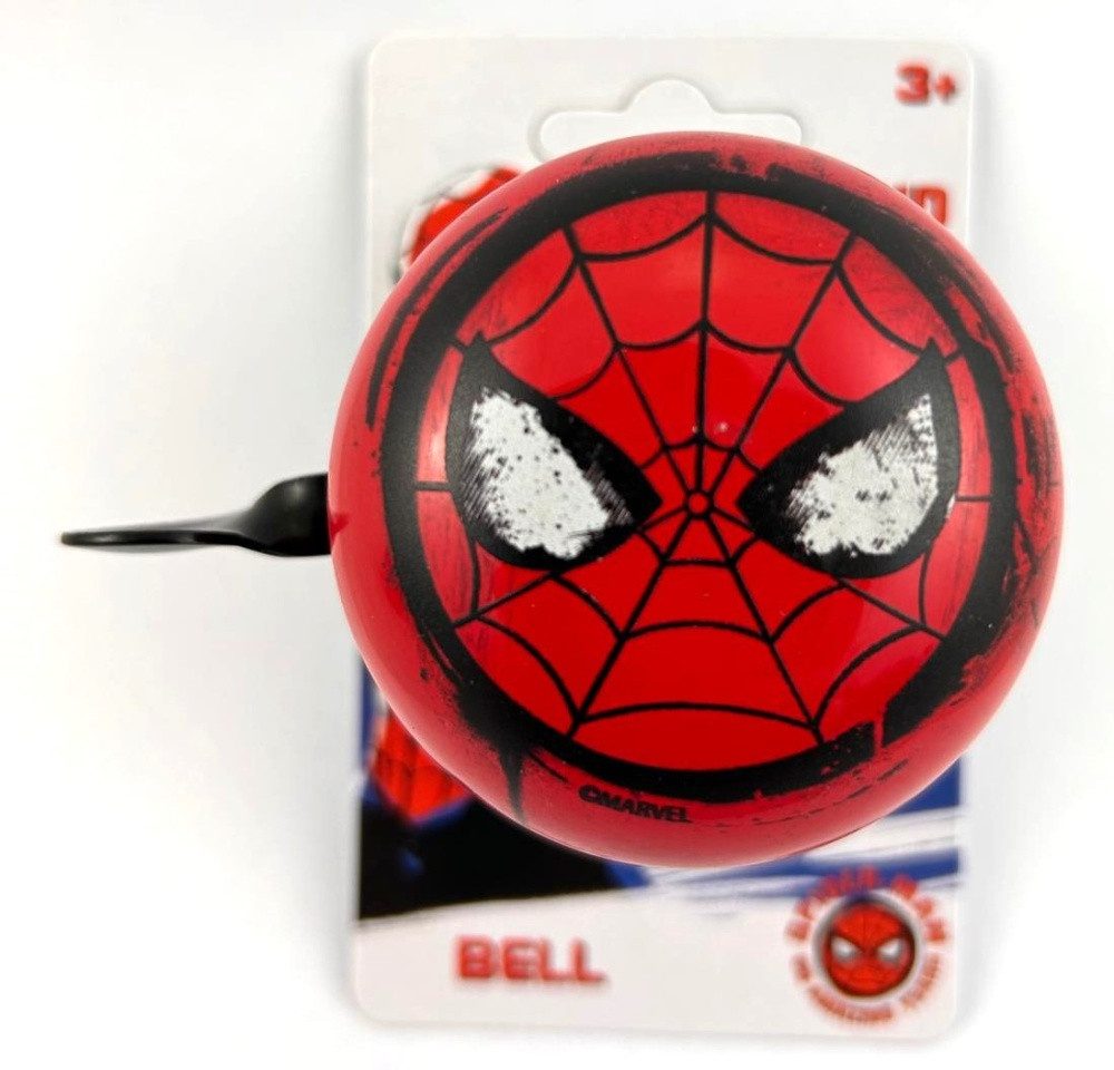 Seven Polska Fahrradklingel Marvel 2-Klang "Retro Spiderman", Ø 60mm, Retro Bell