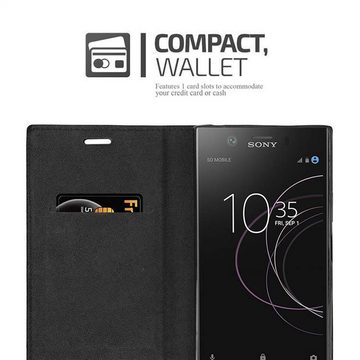 Cadorabo Handyhülle Sony Xperia XZ1 Sony Xperia XZ1, Klappbare Handy Schutzhülle - Hülle - mit Standfunktion und Kartenfach