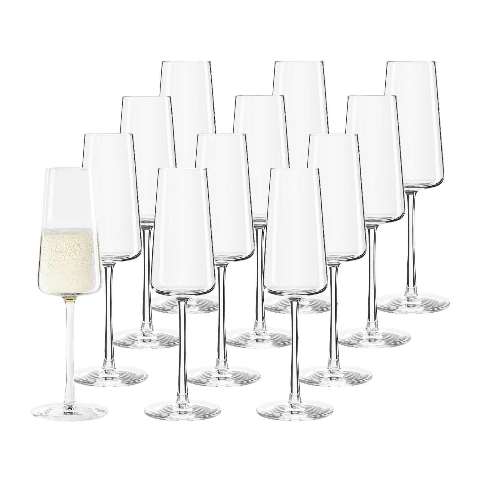 Stölzle Champagnerglas Power Champagnergläser 240 ml 12er Set, Glas