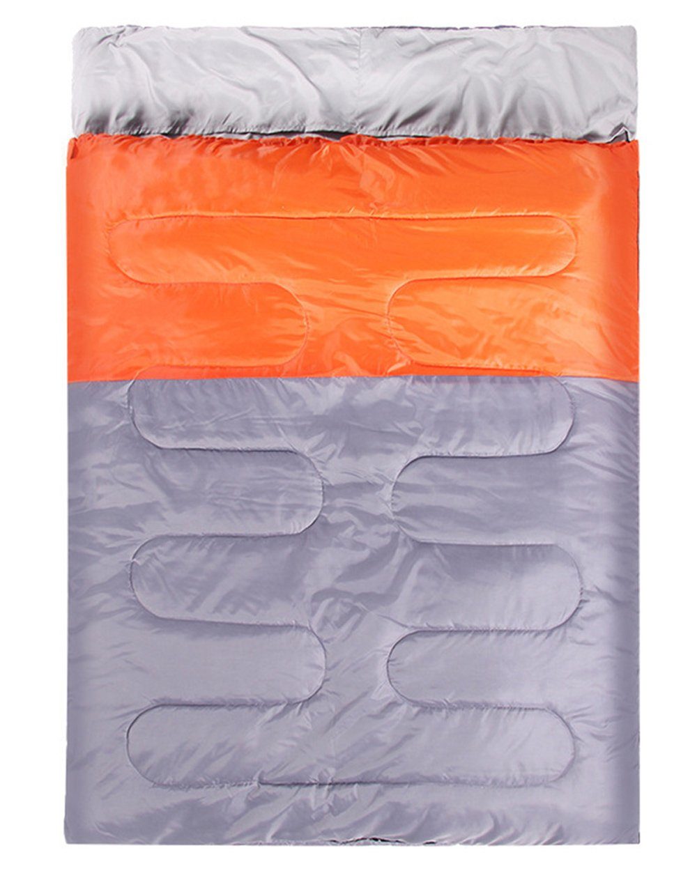 Dekorative Deckenschlafsack Schlafsack warmes Doppelschlafsack, Herbst- und Winter-Campingschlafsack Camping, (1 Outdoor-Reisen 2,8KG orange tlg), Wandern, für