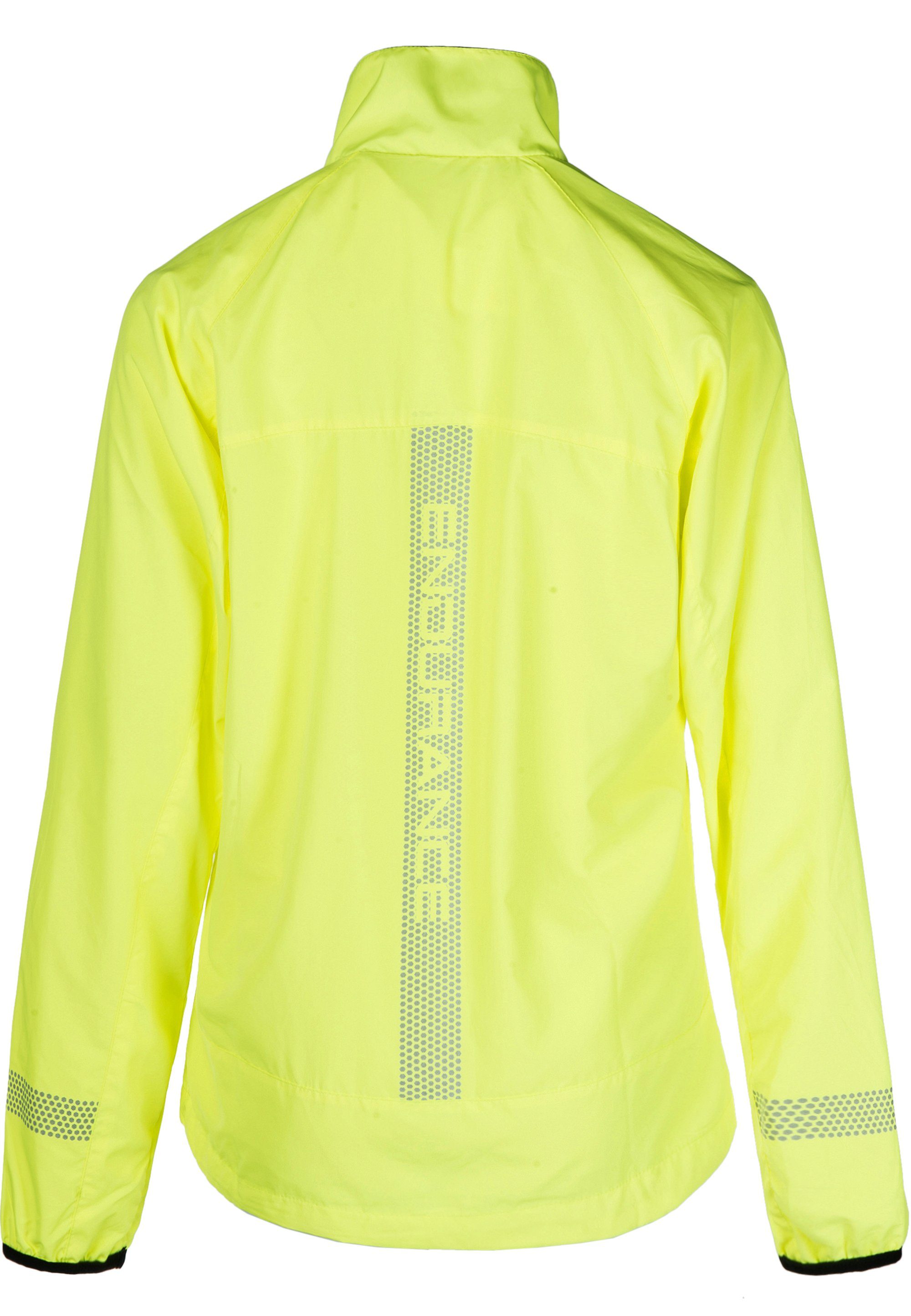 ENDURANCE Laufjacke CULLY mit reflektierenden neongelb XQL Elementen