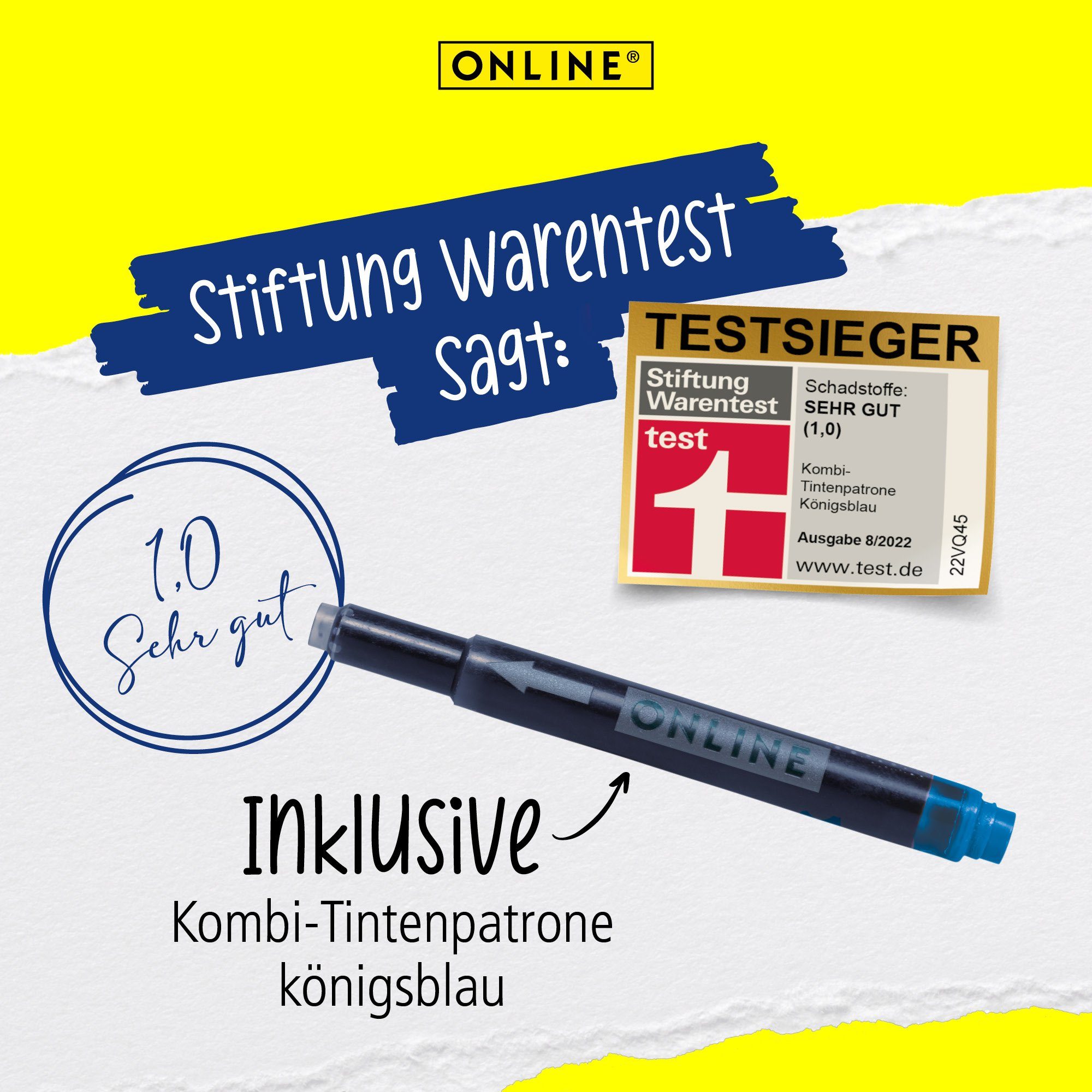 Schule, Deutschland Online ideal Tintenroller Pen hergestellt in für die Tintenpatronen-Rollerball, College ergonomisch, Manga