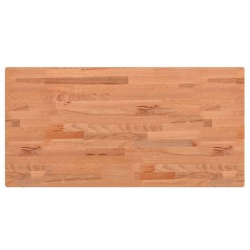 vidaXL Schneidebrett Waschtischplatte 80x40x1,5 cm Massivholz Buche, Holz