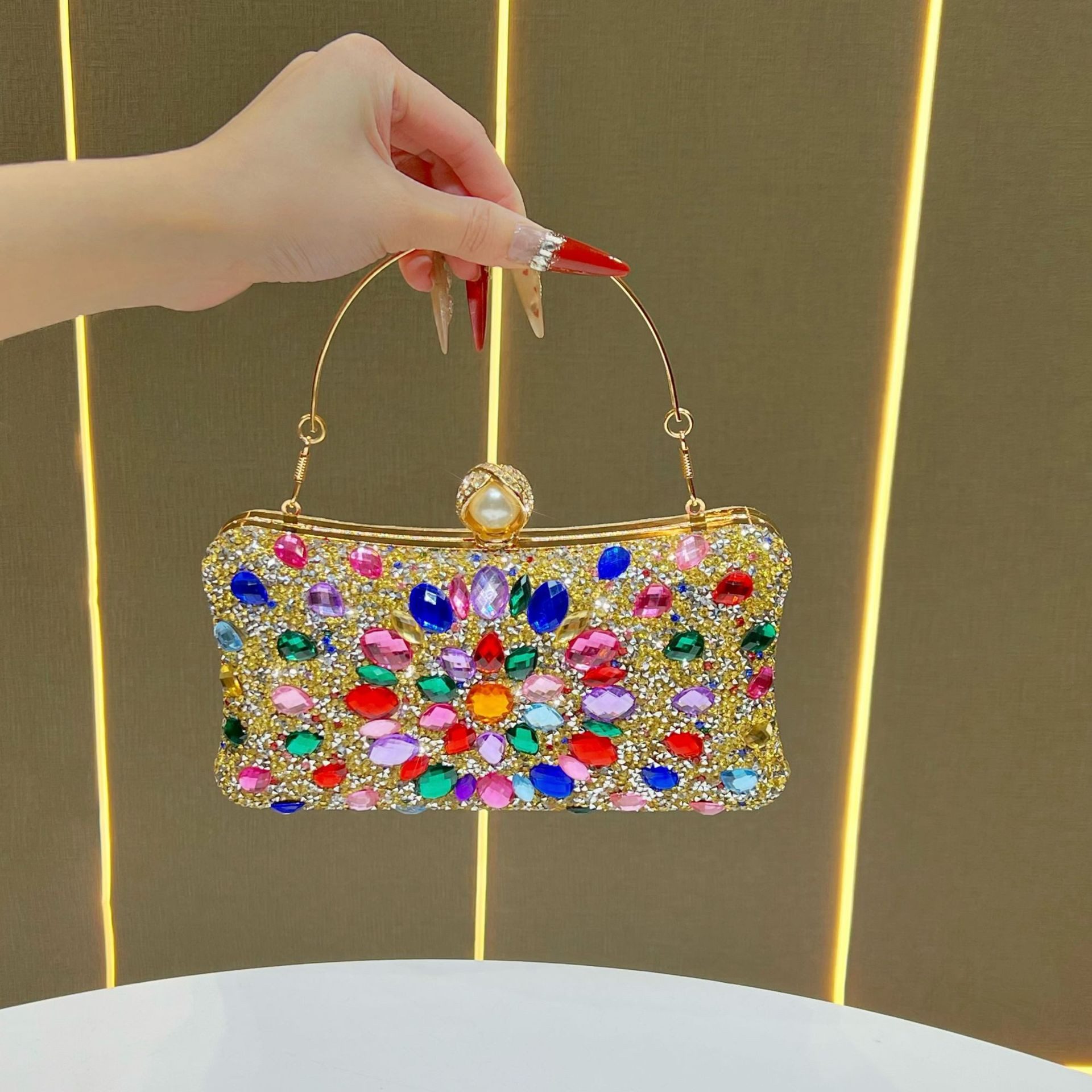 nsihing Abendtasche Damen Clutch