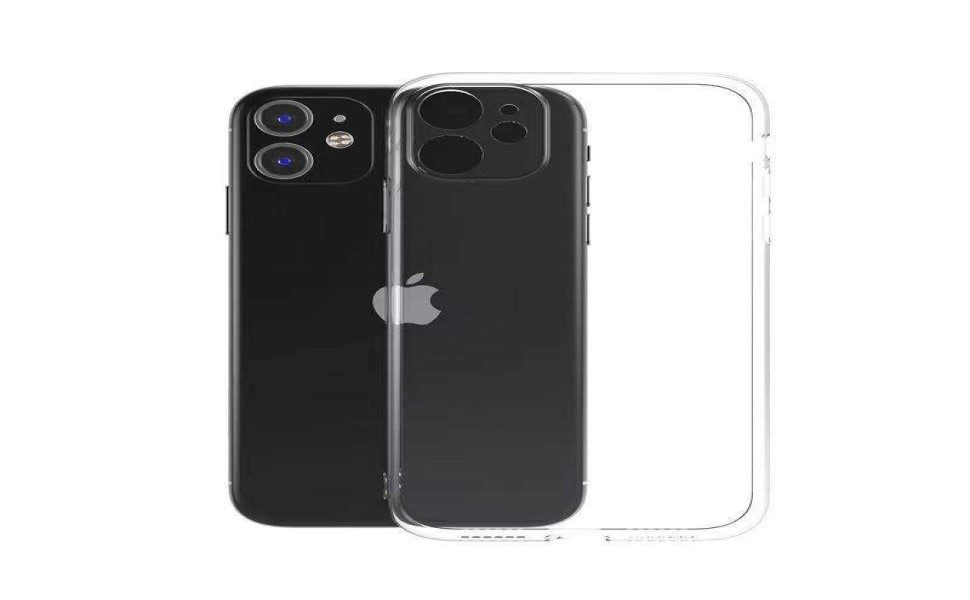 OLi Handyhülle Transparent Silikon Handyhülle für iPhone 11 mit Kameraschutz 6,10 Zoll, Stoßfeste gegen Bruch TPU Silikon Case Cover