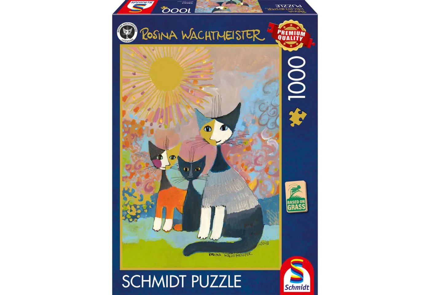 Schmidt Spiele Puzzle Unter goldener Sonne, 1000 Puzzleteile