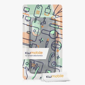 kwmobile Handyhülle Hülle für Honor 50, Silikon Case - Soft Handyhülle - Handy Cover in Metallic Grau