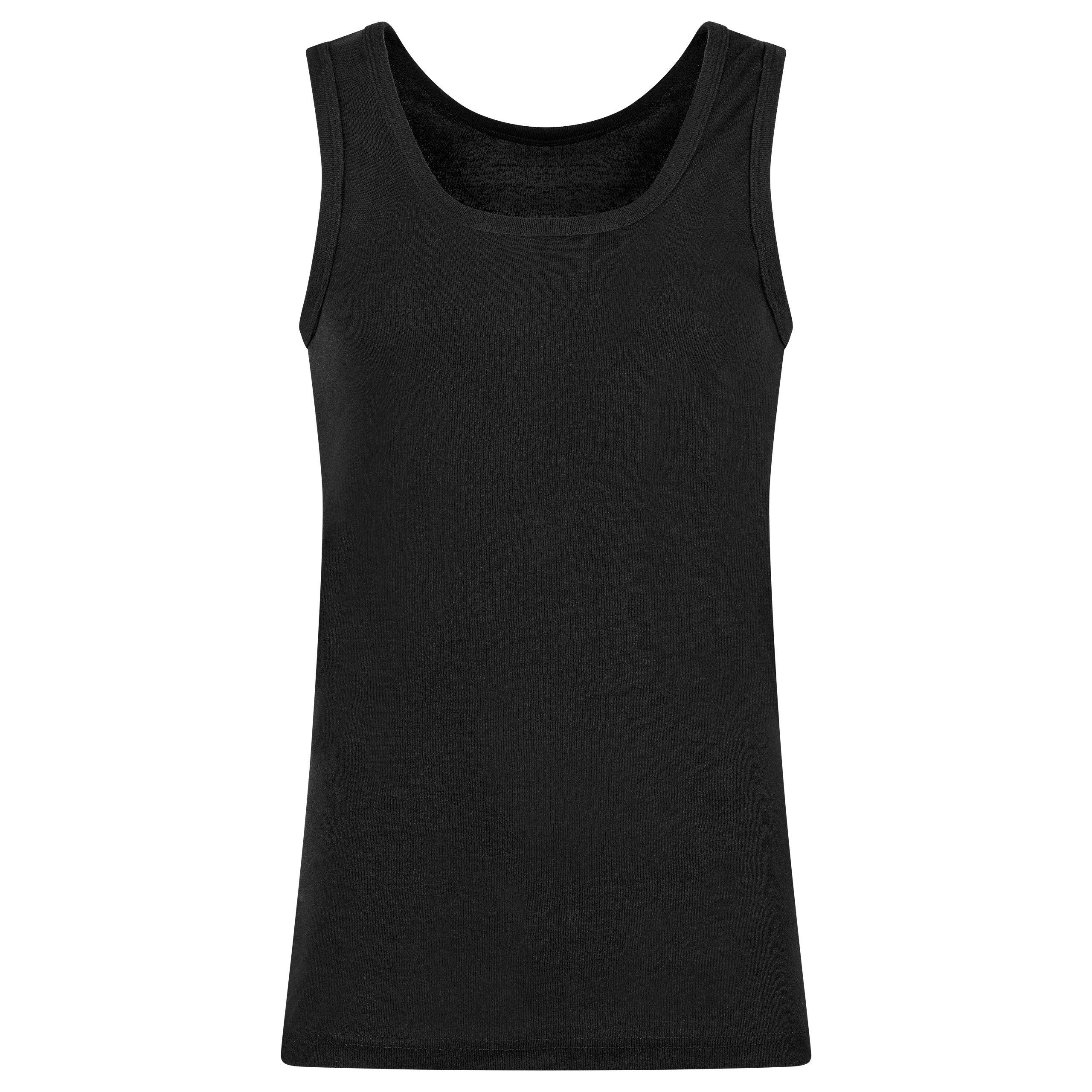 cwonlineshop Unterhemd 4er Sparset Tank-Tops für Herren aus 100% Baumwolle günstig online kaufen