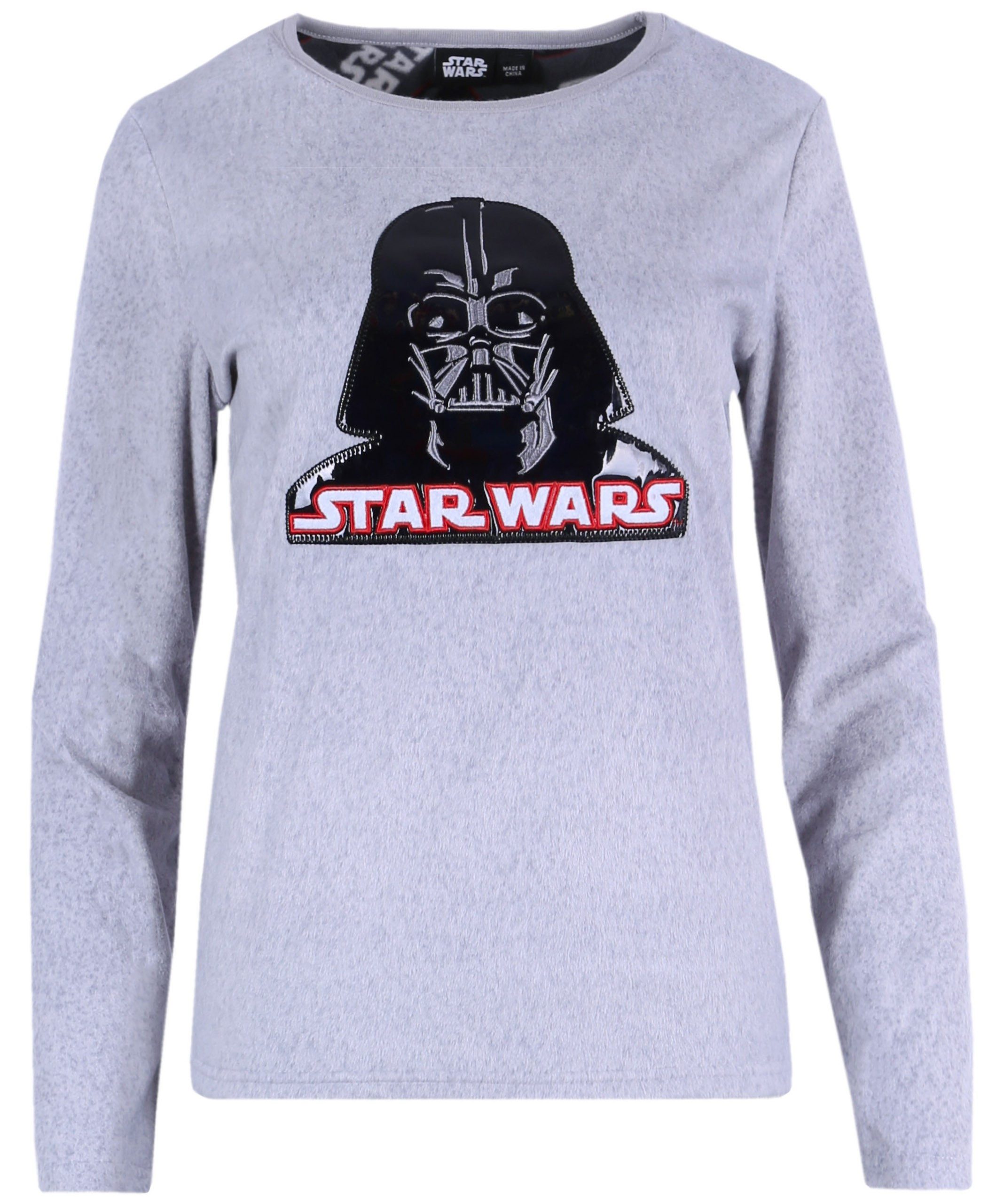 Sarcia.eu Pyjama Grauer Star Wars DISNEY Jungenjungenpyjama 2-3 Jahre