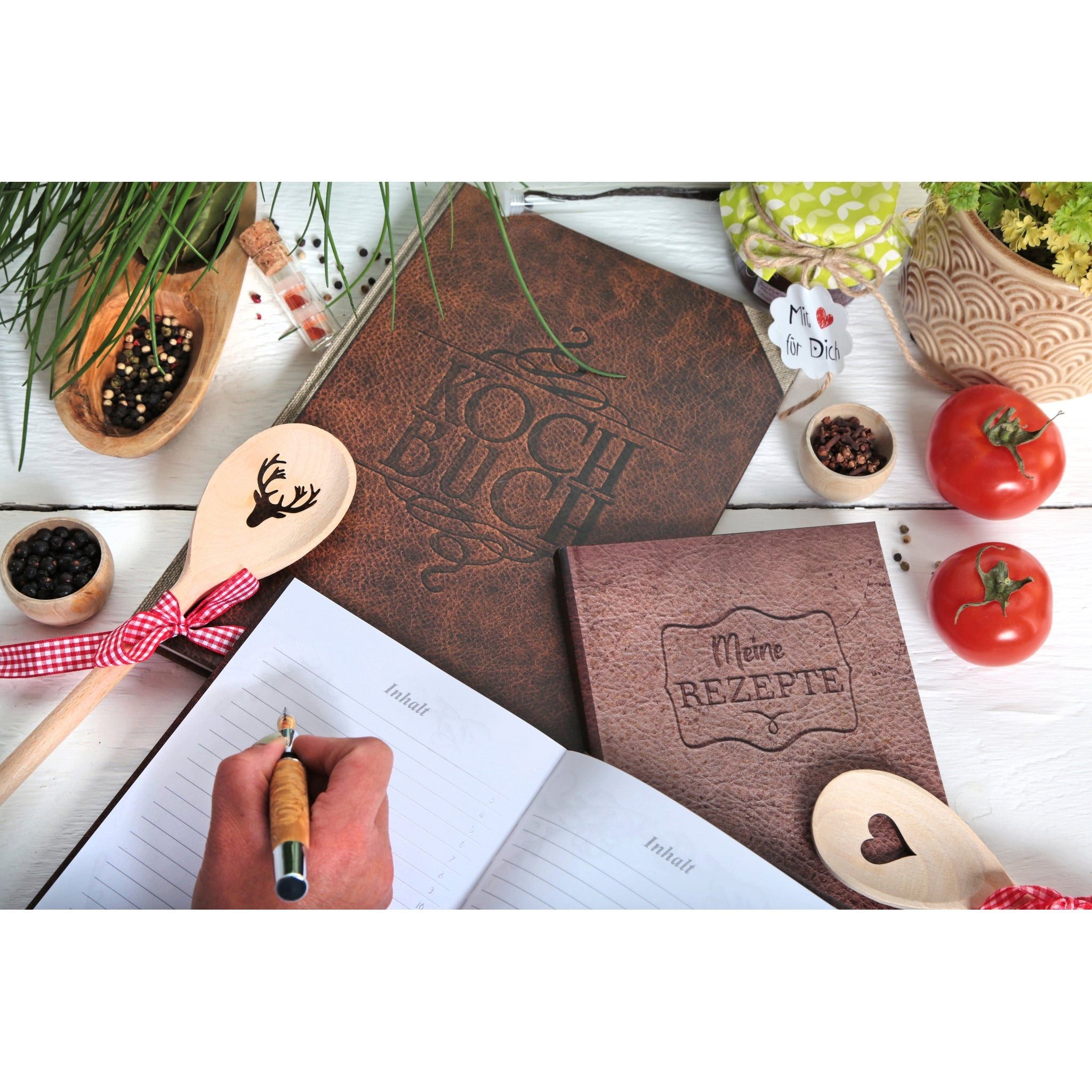 Logbuch-Verlag Dekofigur Leeres Kochbuch - Buch der magischen Rezepte - bra günstig online kaufen